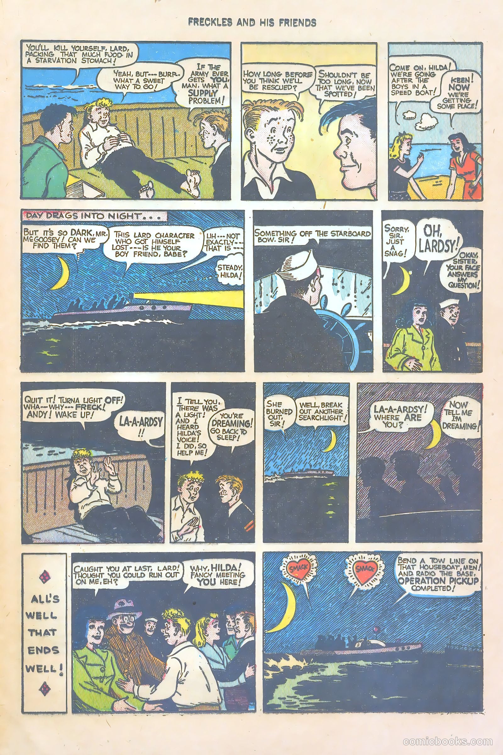Freckles #12 (1949) — page 21 of 36