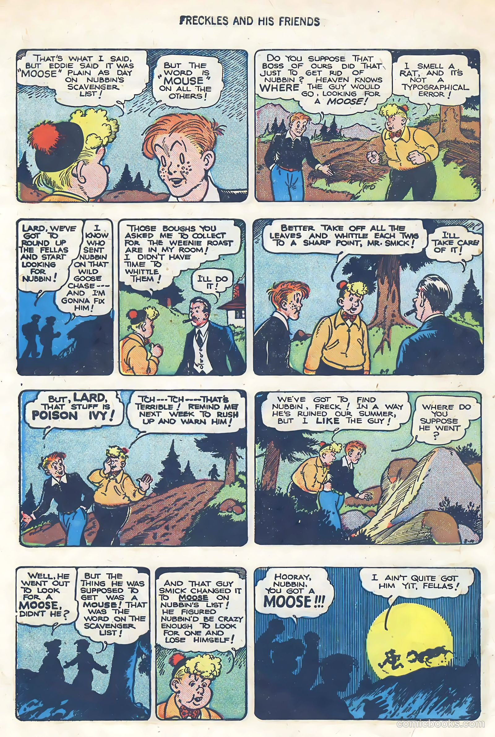 Freckles #5 (1947) — page 10 of 52