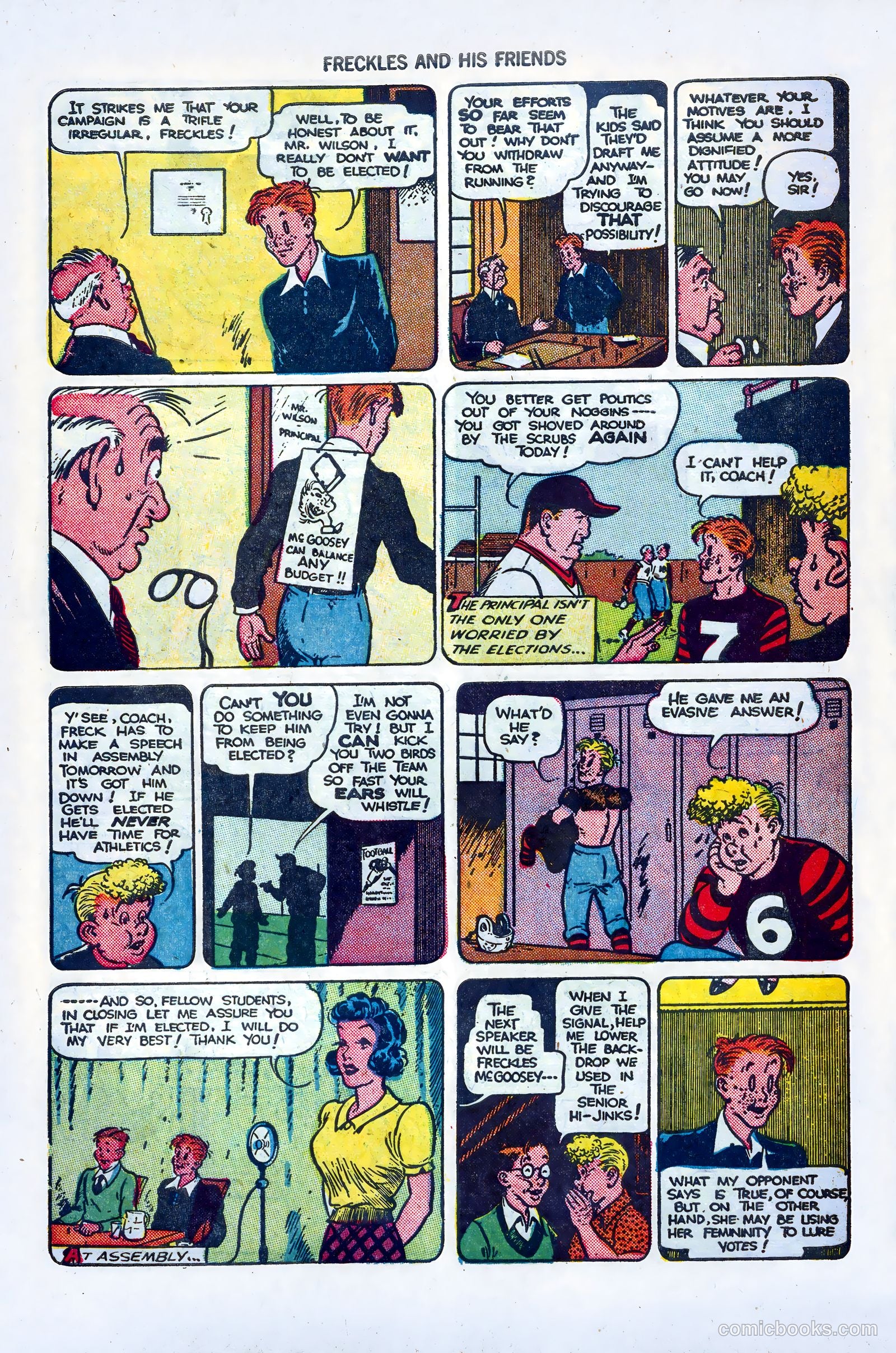 Freckles #7 (1948) — page 40 of 52