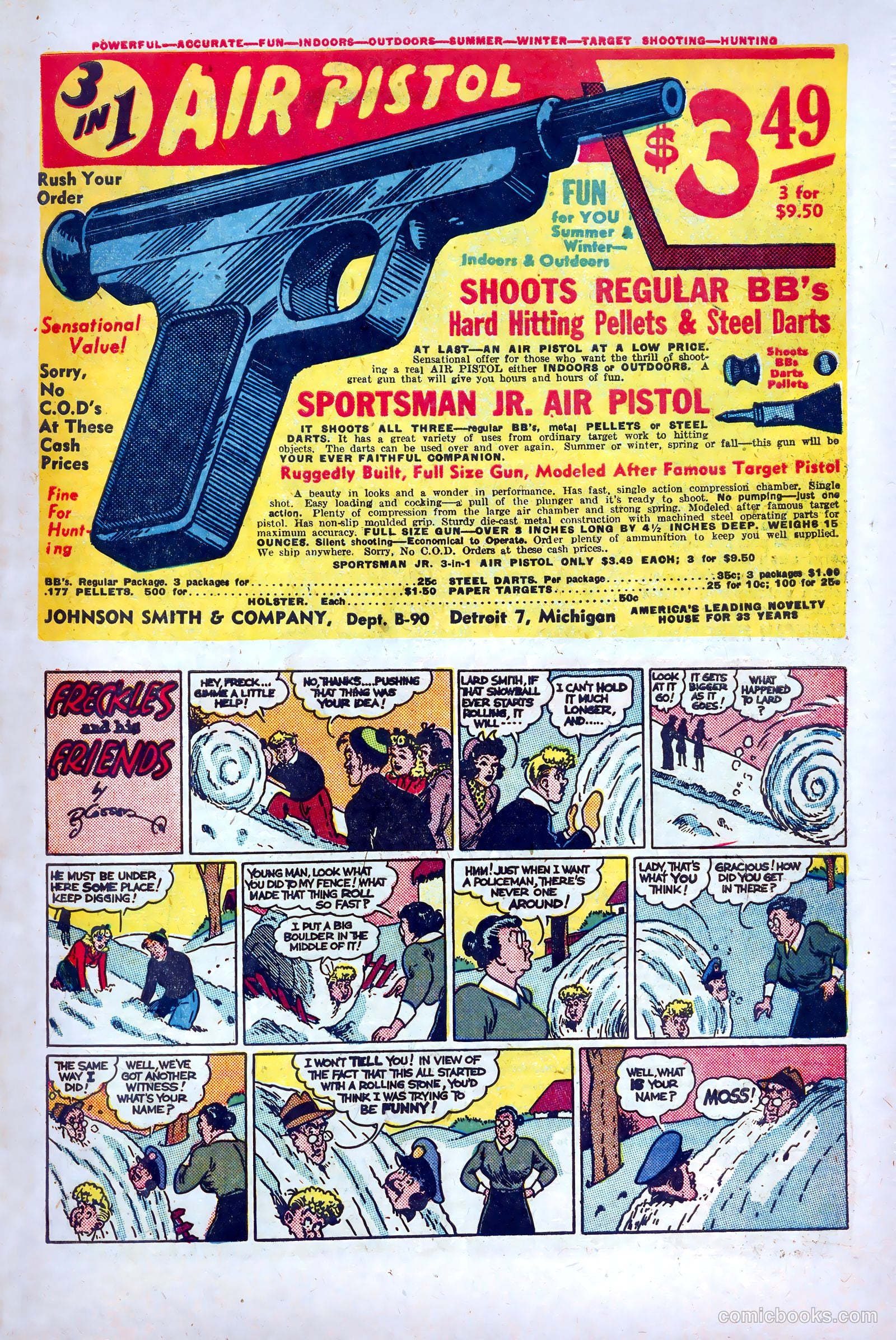 Freckles #7 (1948) — page 49 of 52