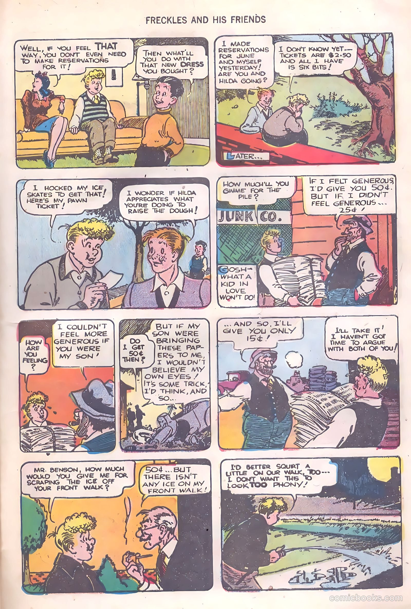Freckles #8 (1948) — page 39 of 52