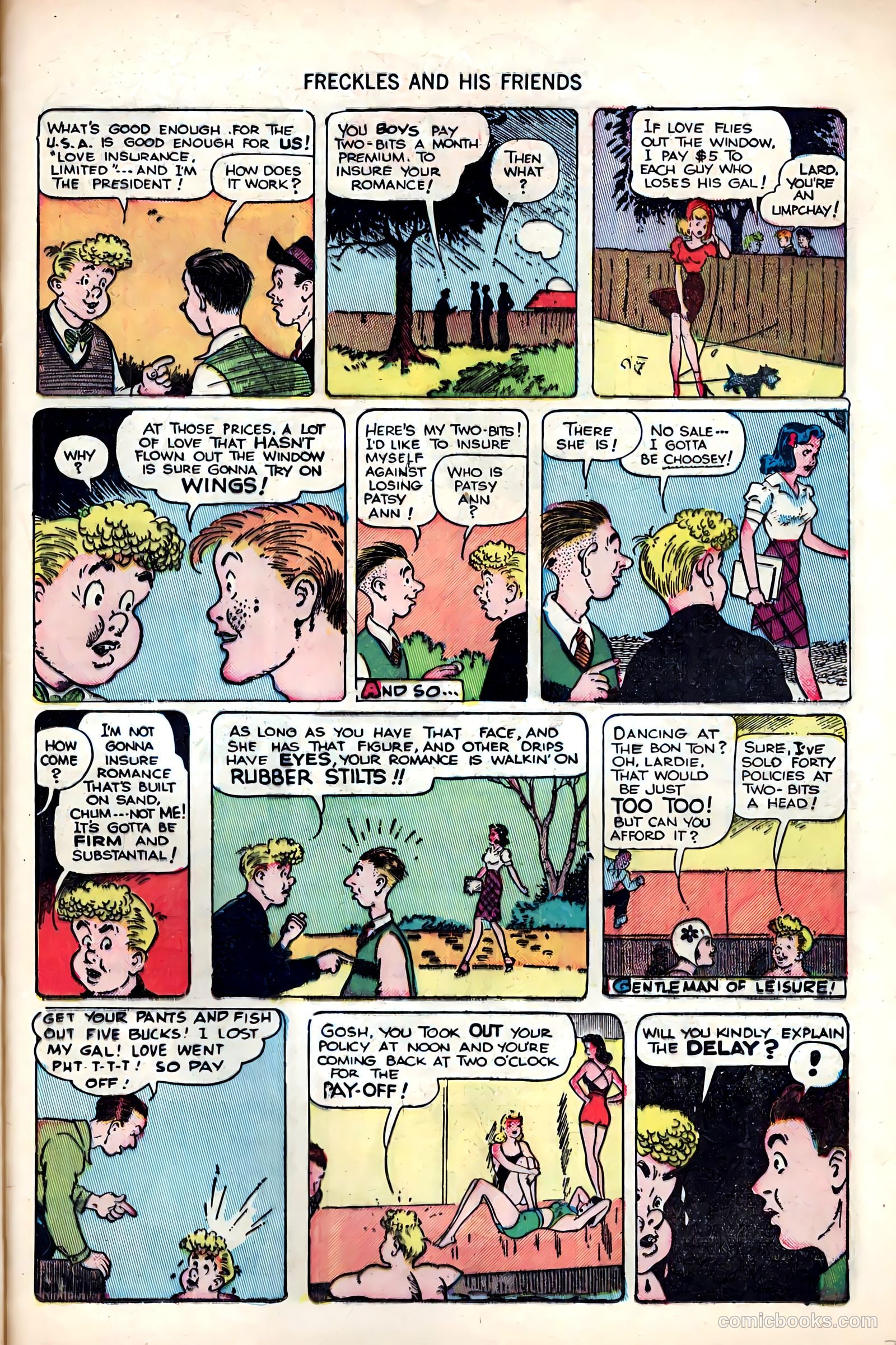 Freckles #9 (1948) — page 35 of 52
