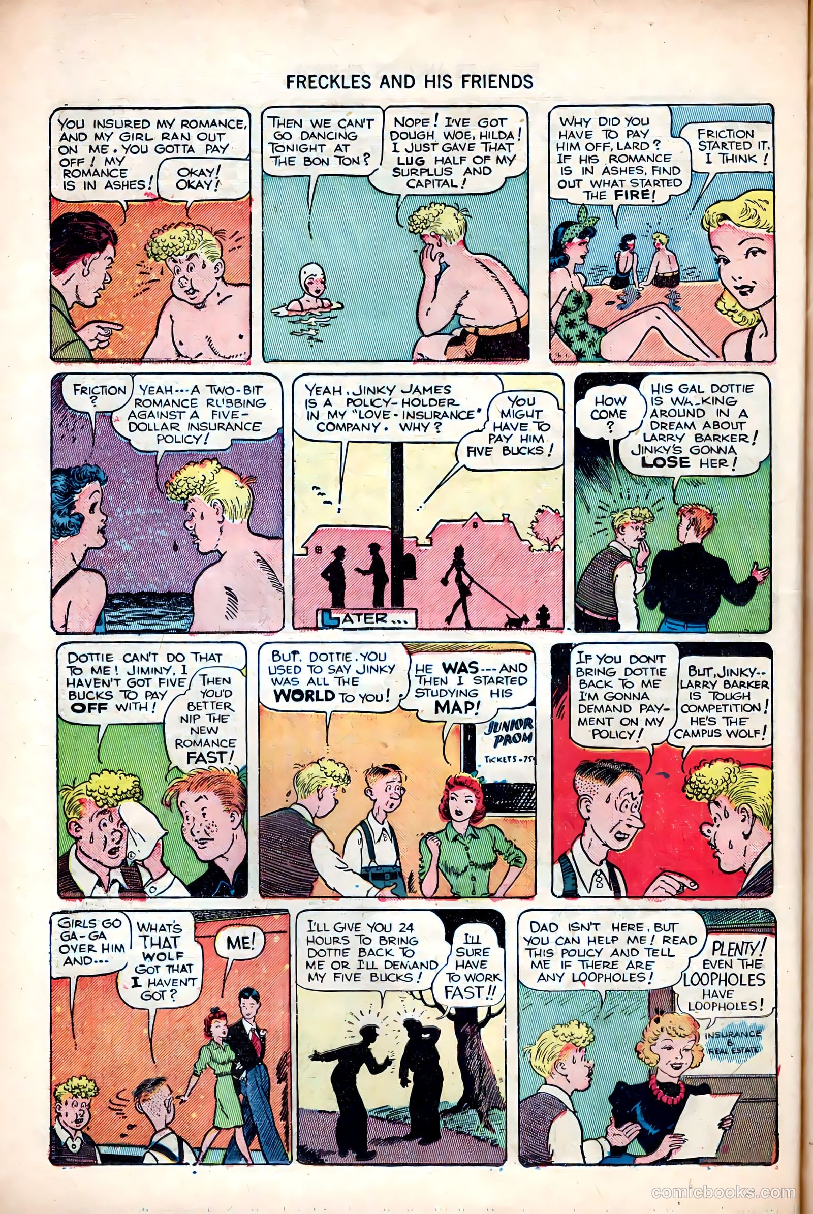 Freckles #9 (1948) — page 36 of 52