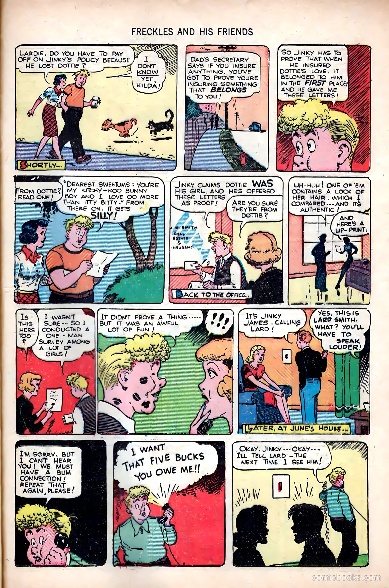 Freckles #9 (1948) — page 37 of 52