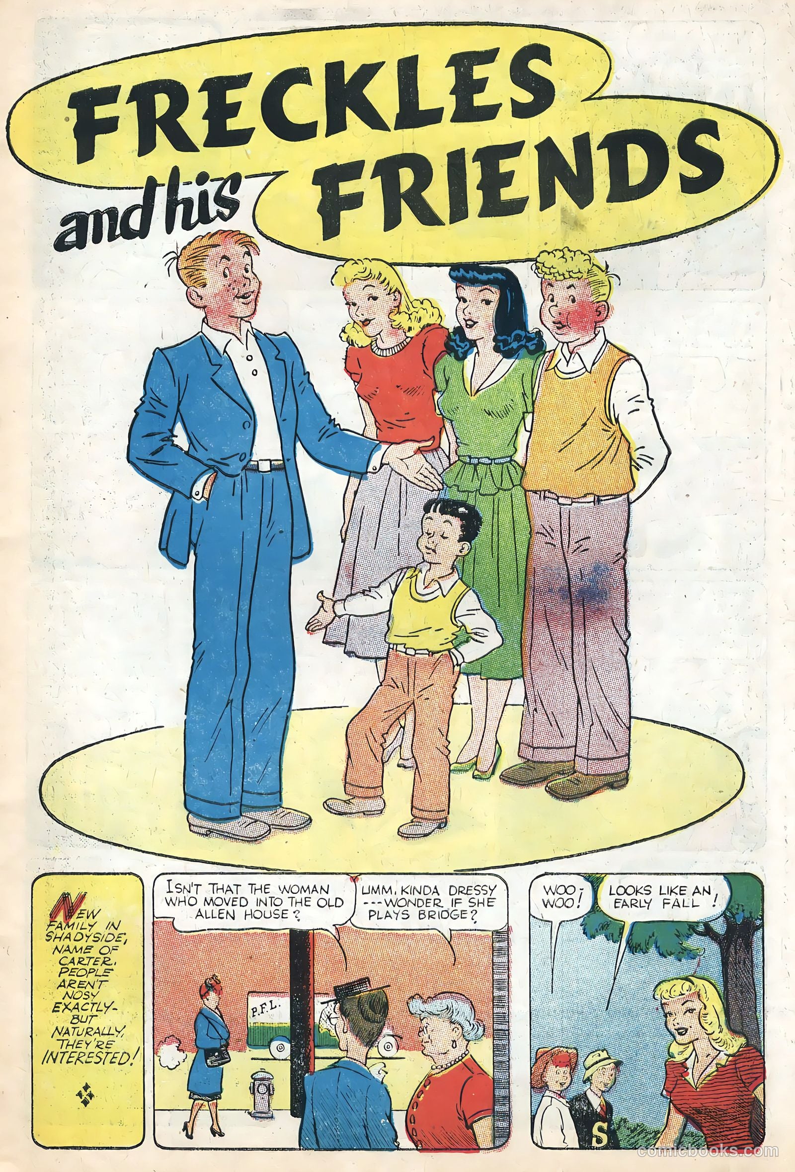 Freckles and His Friends #1 (1955) — page 3 of 36