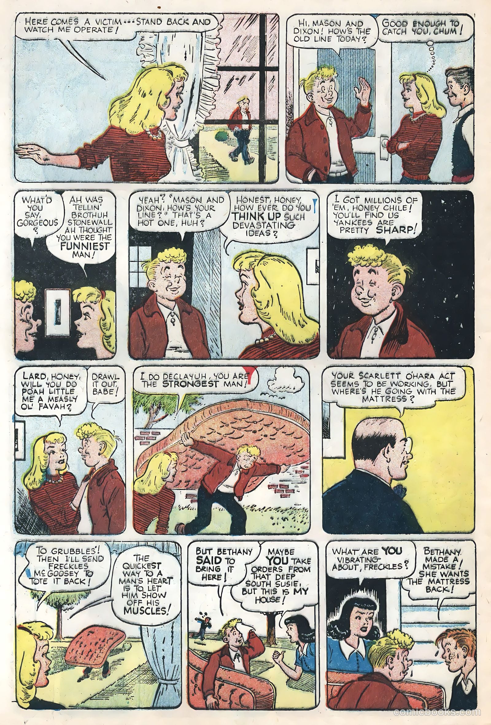 Freckles and His Friends #1 (1955) — page 6 of 36
