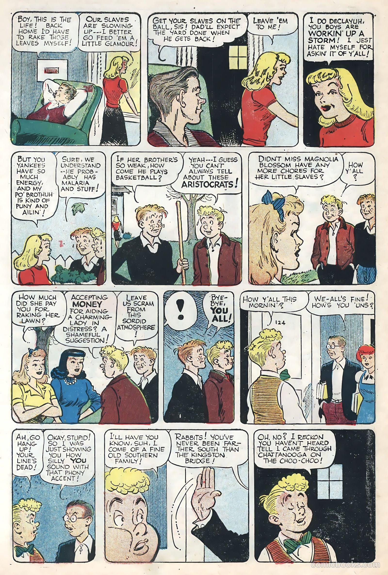 Freckles and His Friends #1 (1955) — page 8 of 36