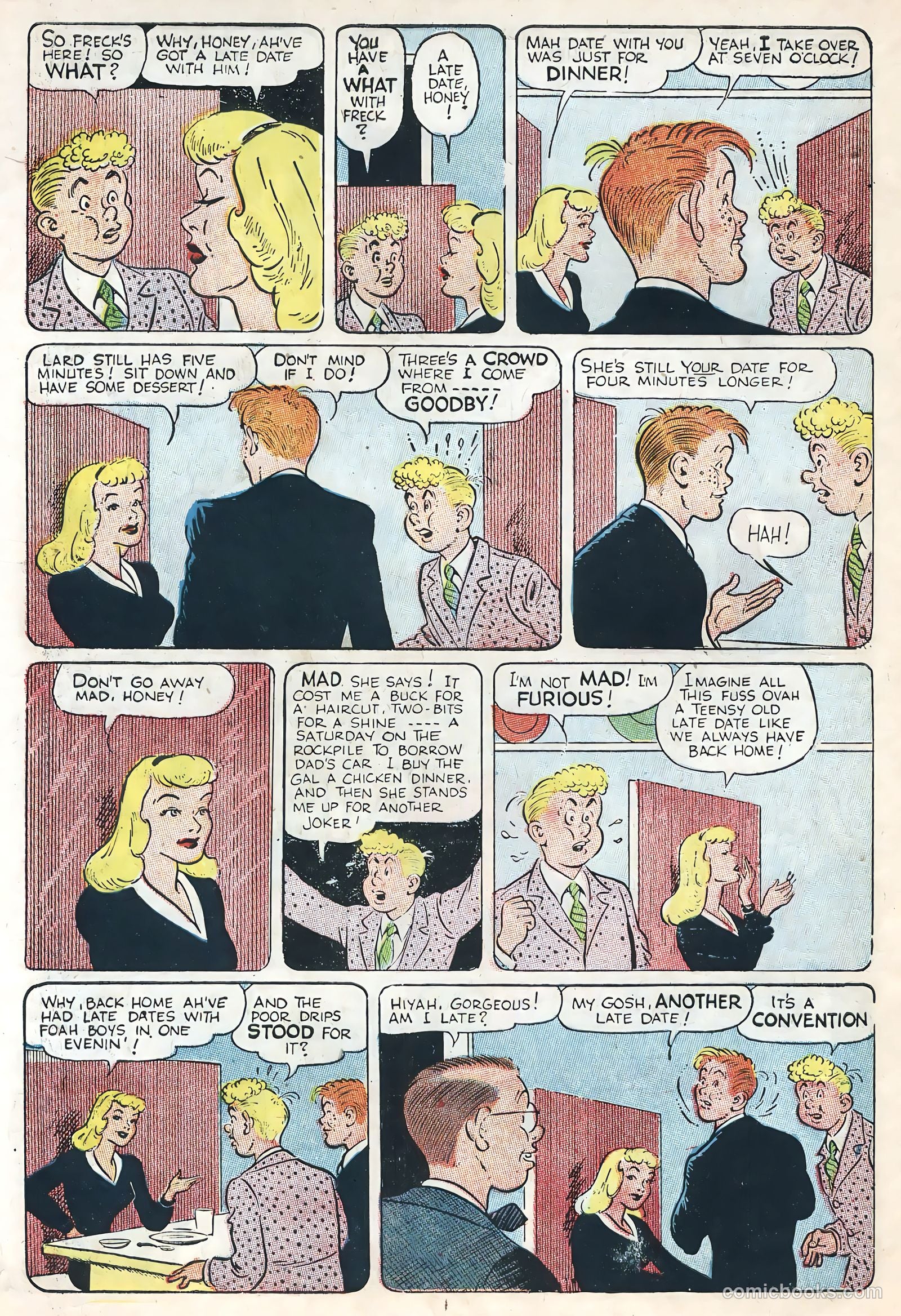 Freckles and His Friends #1 (1955) — page 10 of 36