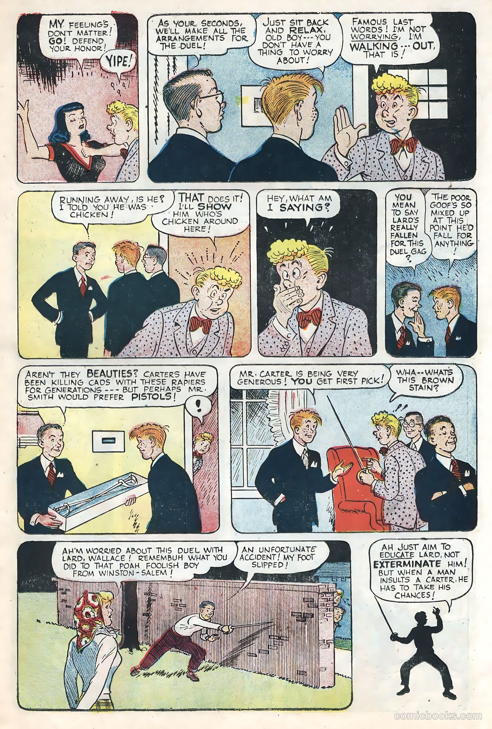 Freckles and His Friends #1 (1955) — page 19 of 36