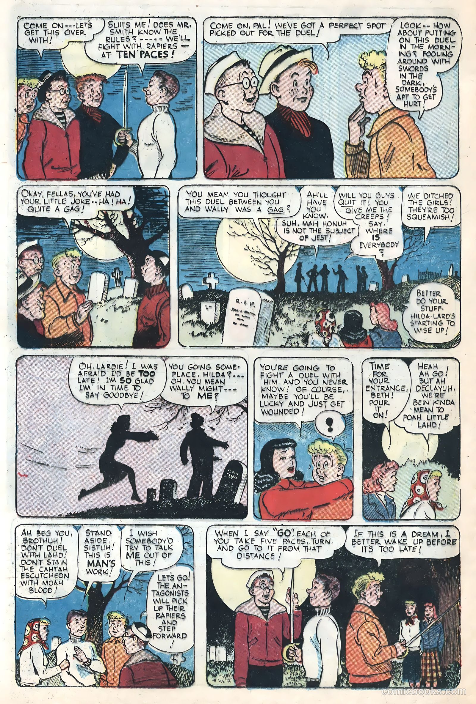 Freckles and His Friends #1 (1955) — page 20 of 36