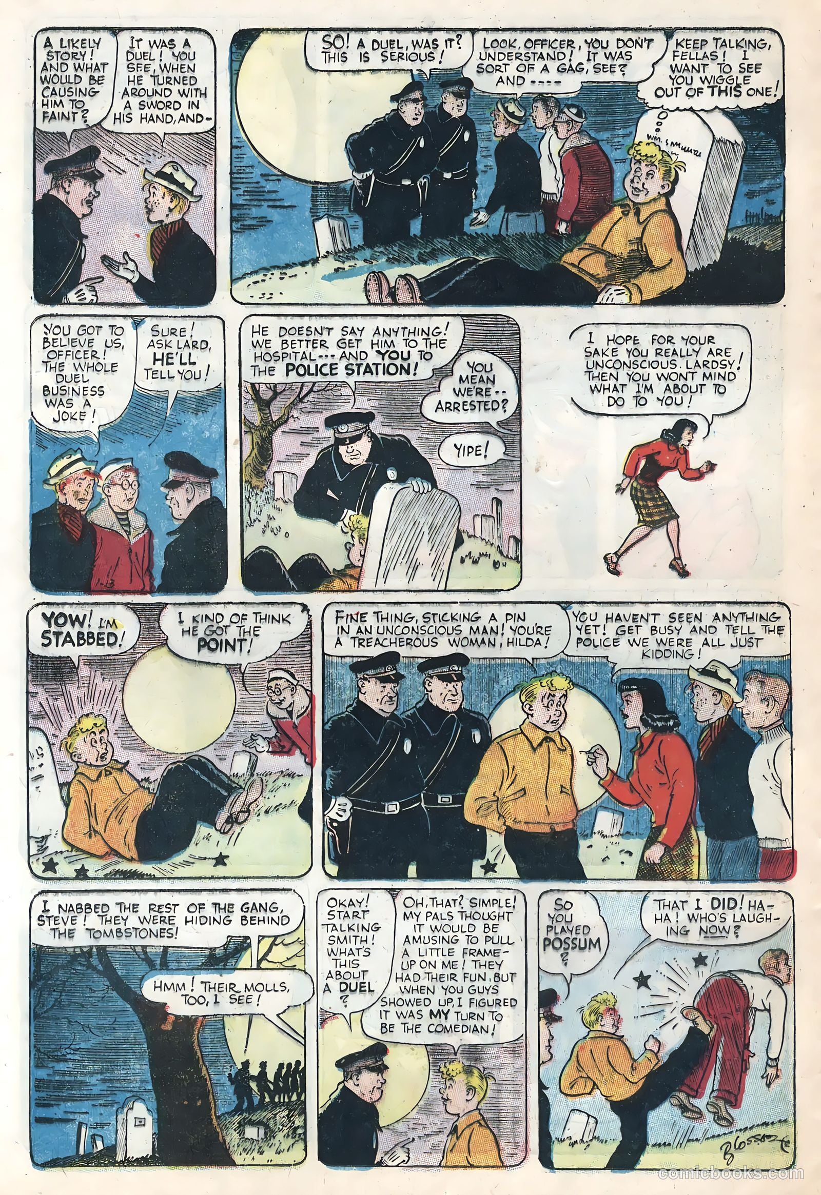 Freckles and His Friends #1 (1955) — page 22 of 36