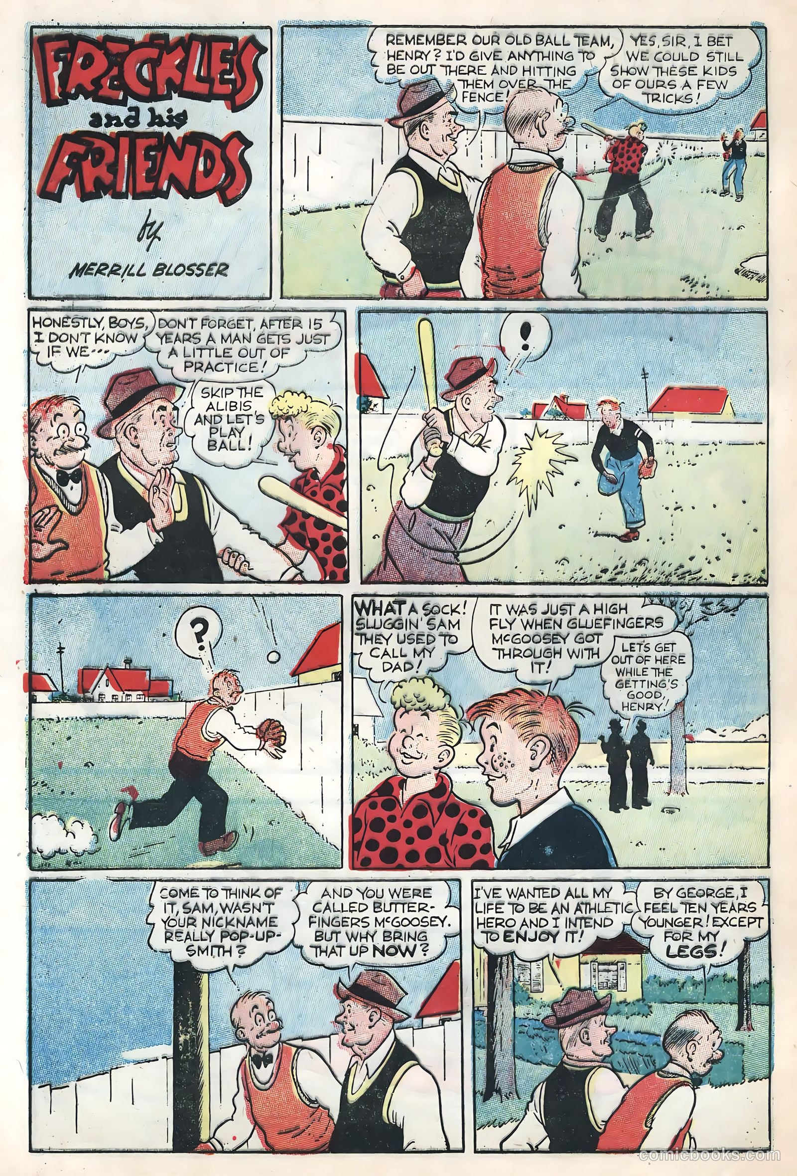 Freckles and His Friends #1 (1955) — page 30 of 36
