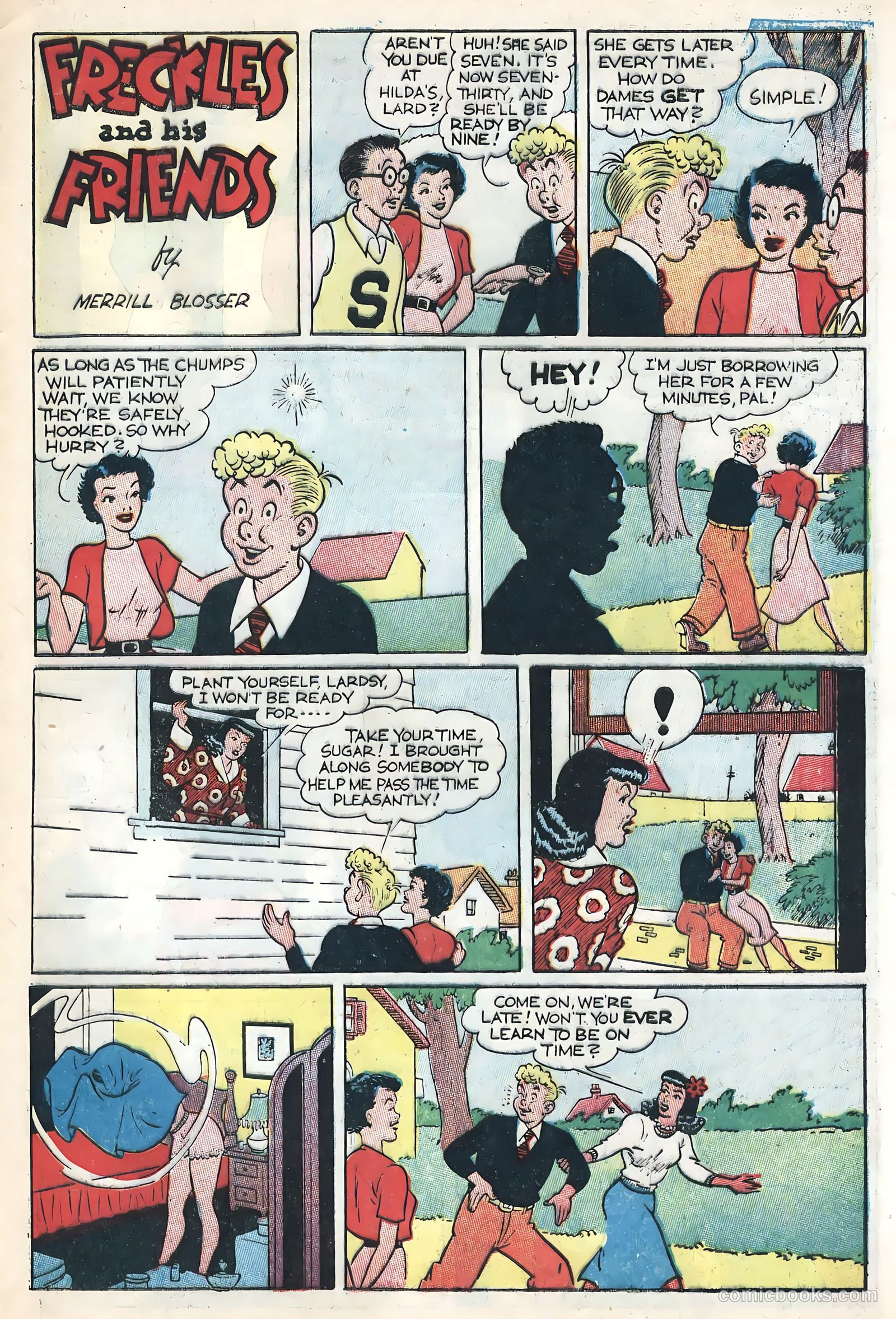 Freckles and His Friends #1 (1955) — page 33 of 36