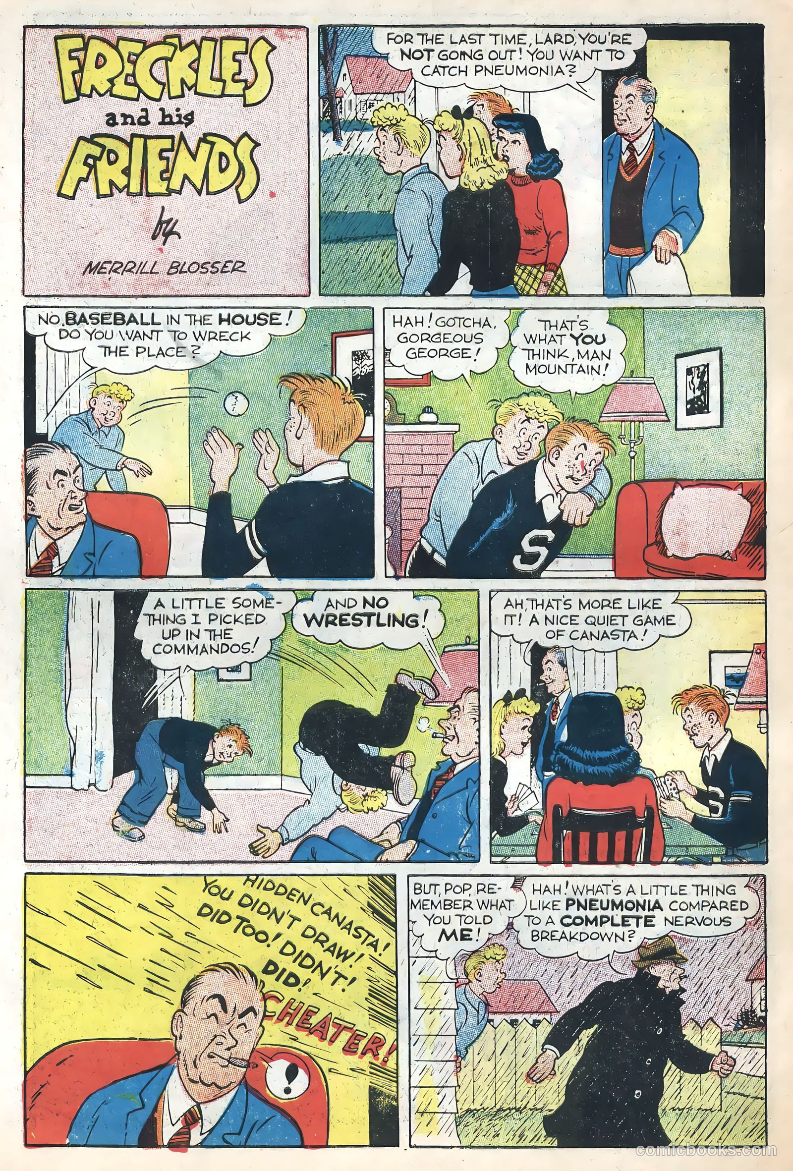 Freckles and His Friends #1 (1955) — page 34 of 36
