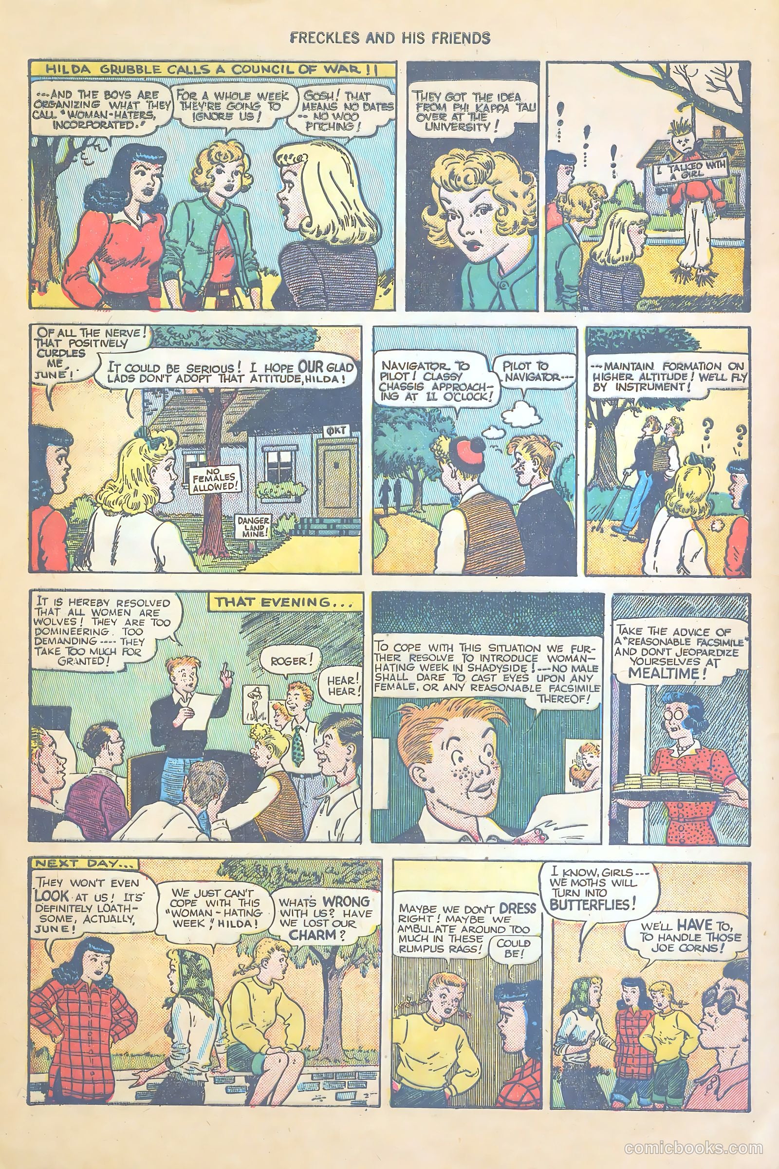 Freckles and His Friends #12 (1949) — page 4 of 36