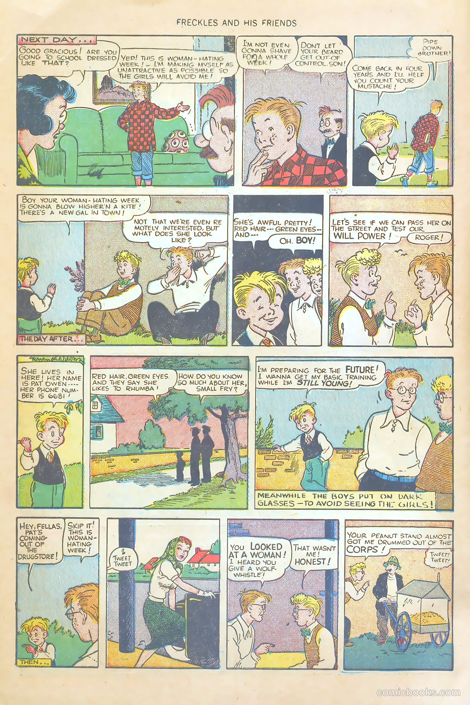 Freckles and His Friends #12 (1949) — page 6 of 36