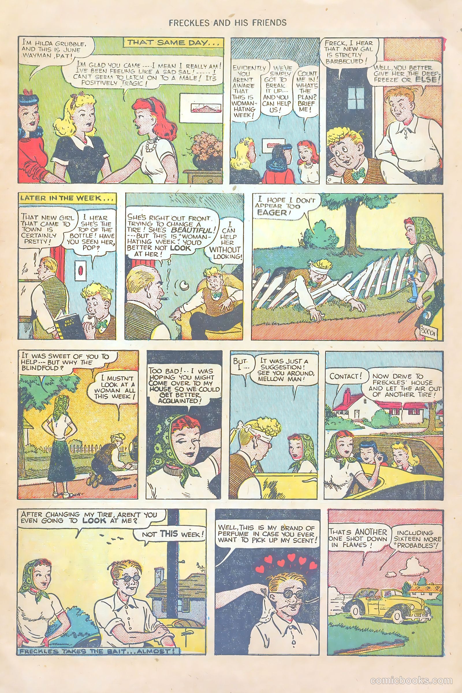 Freckles and His Friends #12 (1949) — page 7 of 36