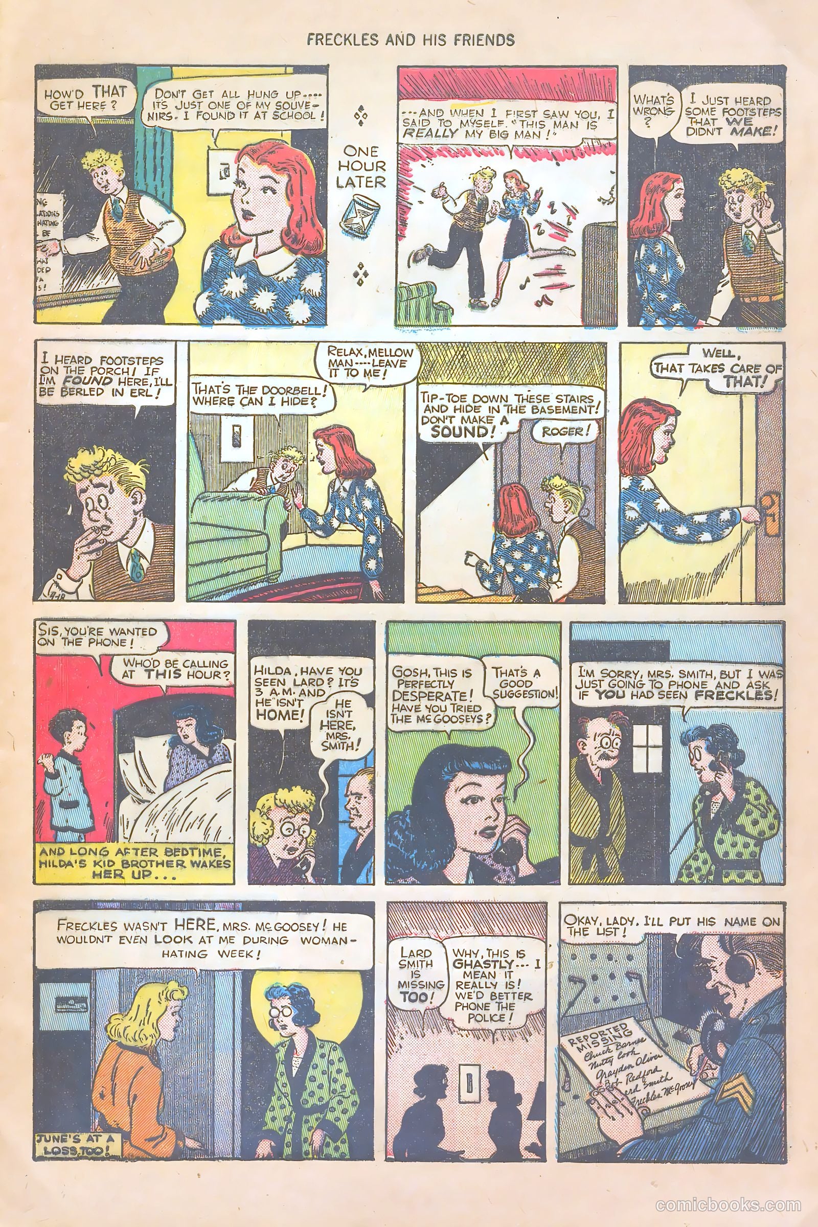 Freckles and His Friends #12 (1949) — page 9 of 36