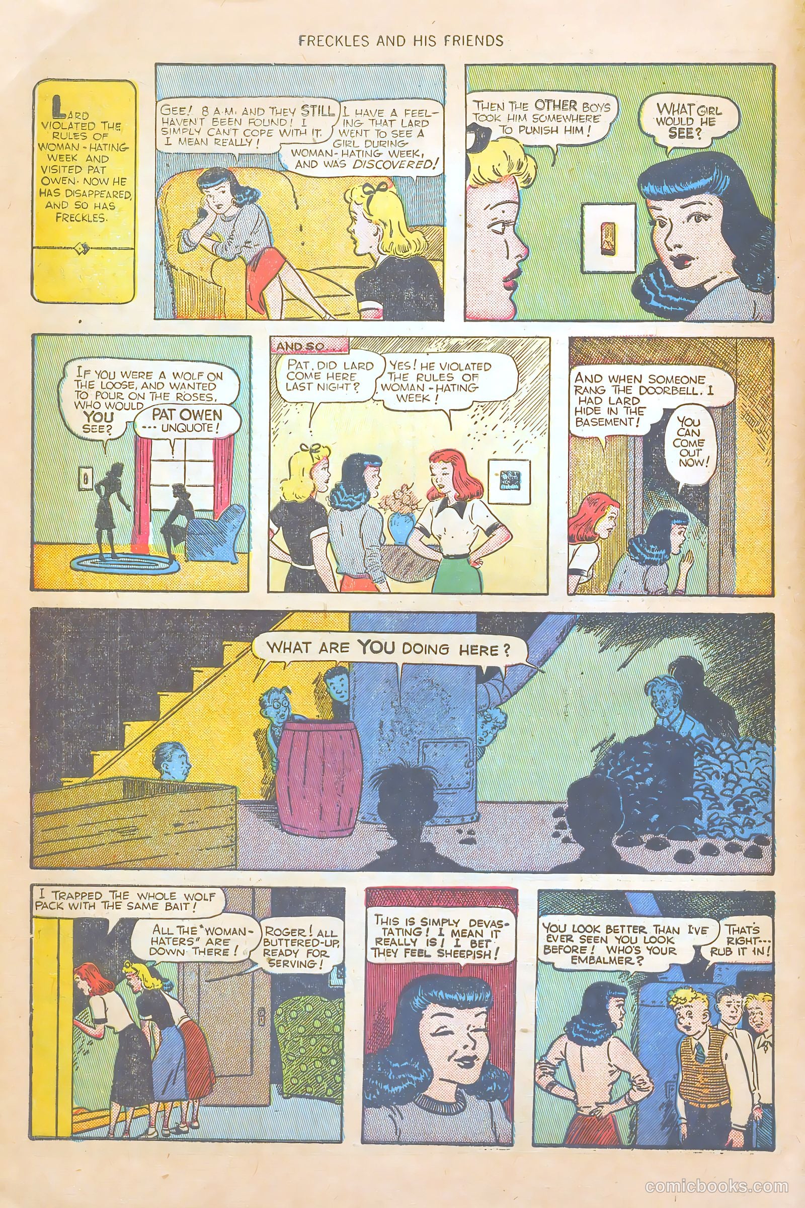Freckles and His Friends #12 (1949) — page 10 of 36