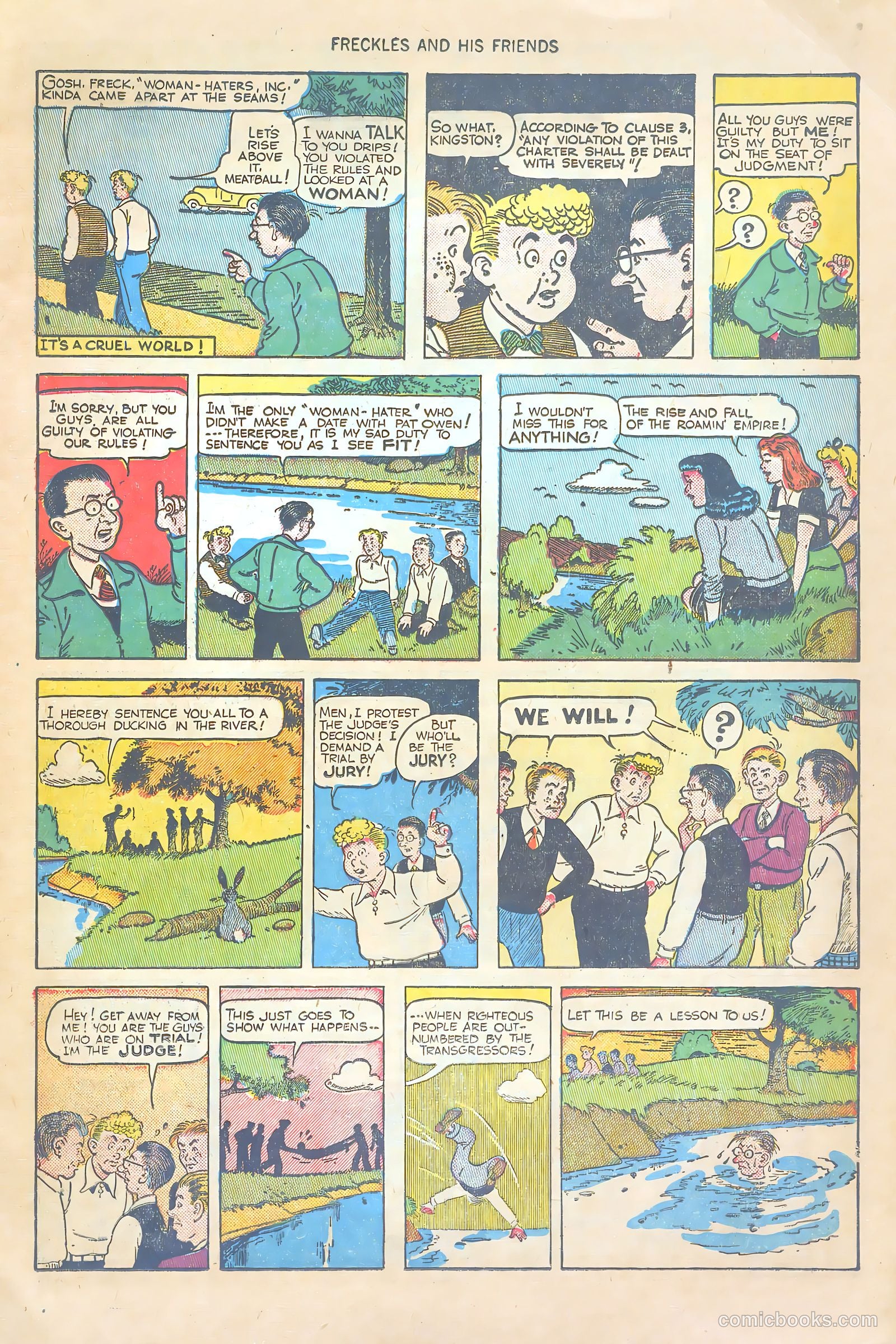 Freckles and His Friends #12 (1949) — page 11 of 36