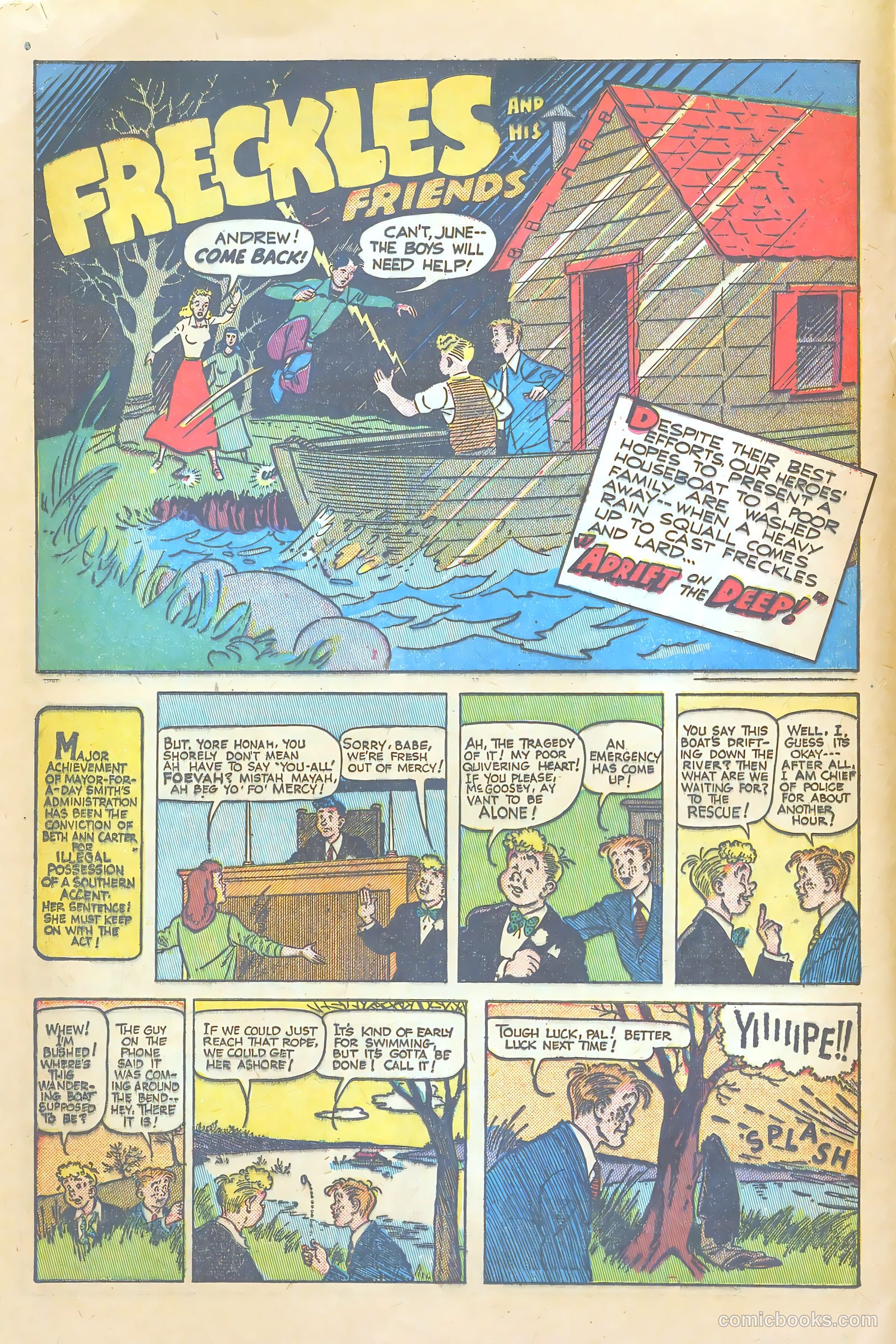 Freckles and His Friends #12 (1949) — page 12 of 36