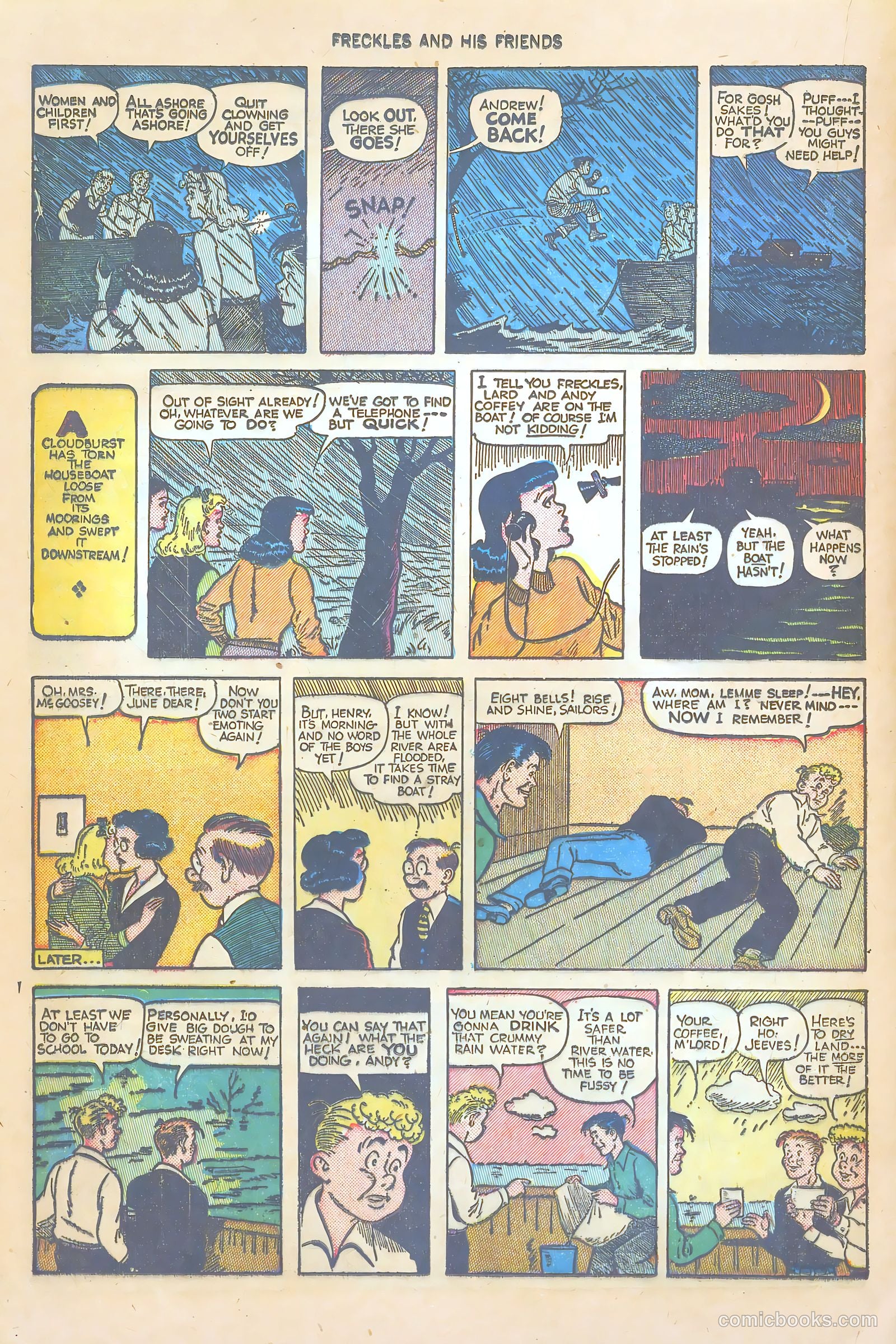 Freckles and His Friends #12 (1949) — page 16 of 36