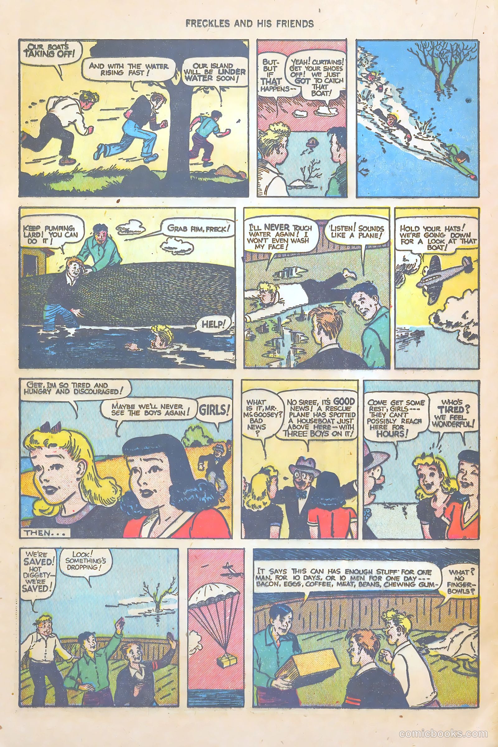 Freckles and His Friends #12 (1949) — page 20 of 36