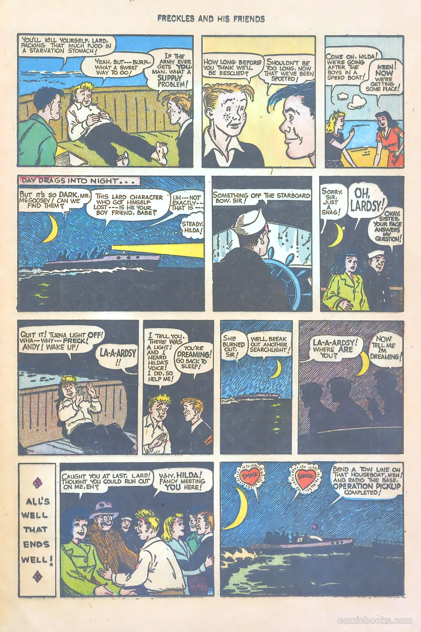 Freckles and His Friends #12 (1949) — page 21 of 36