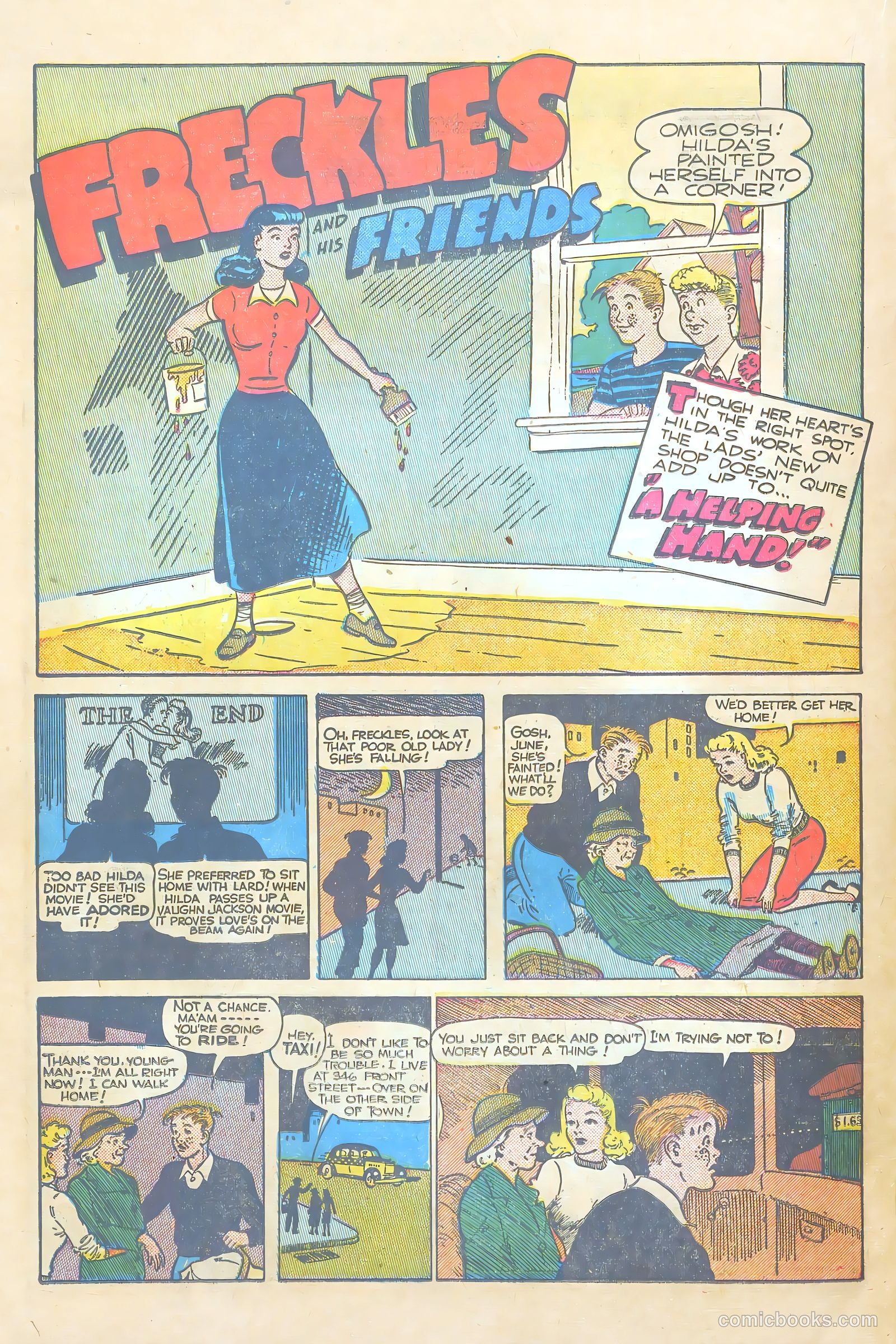 Freckles and His Friends #12 (1949) — page 22 of 36