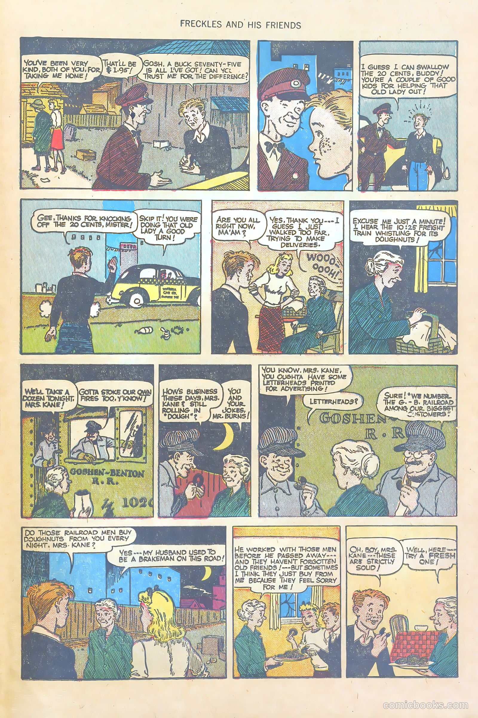 Freckles and His Friends #12 (1949) — page 23 of 36