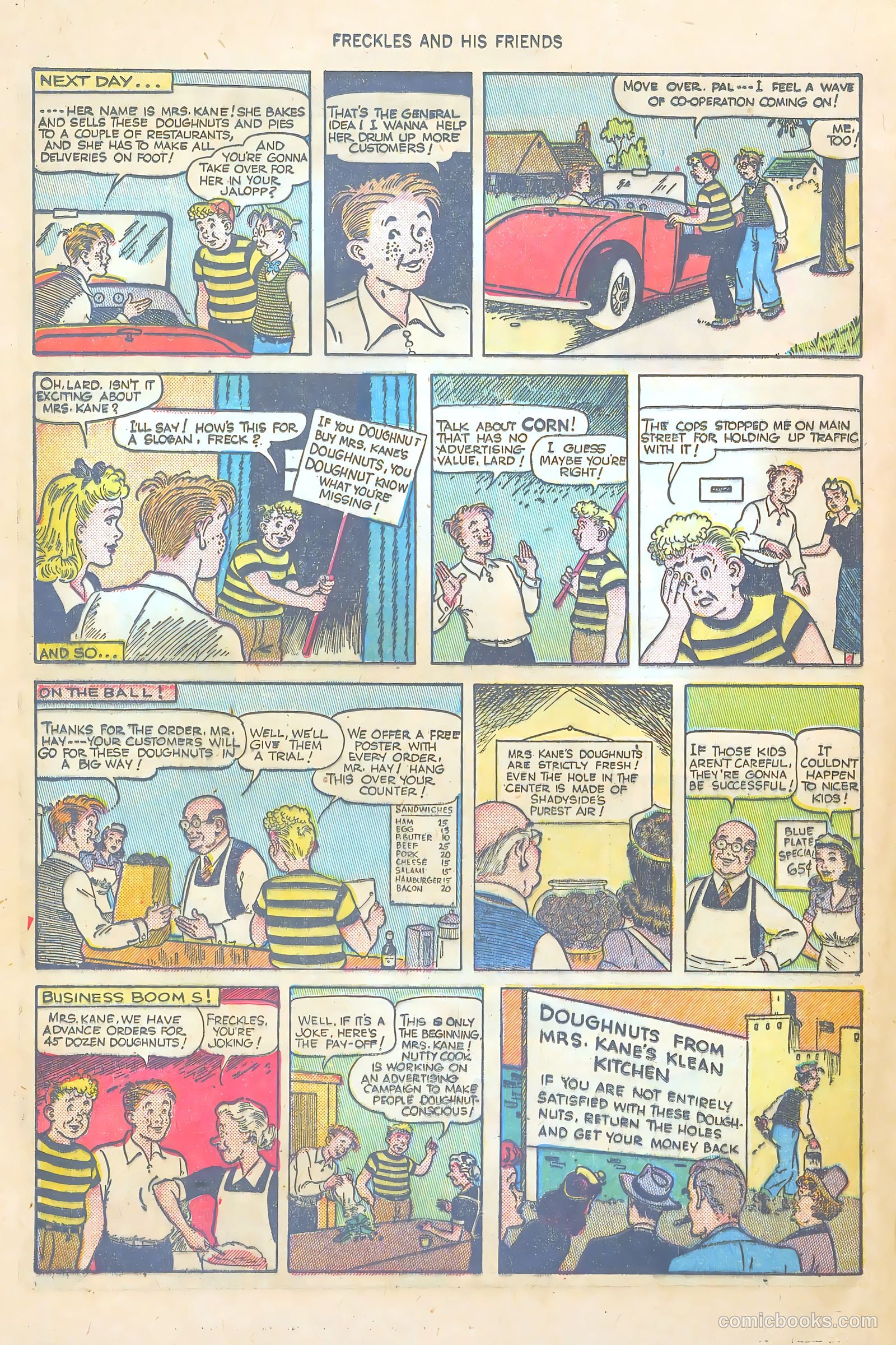 Freckles and His Friends #12 (1949) — page 24 of 36