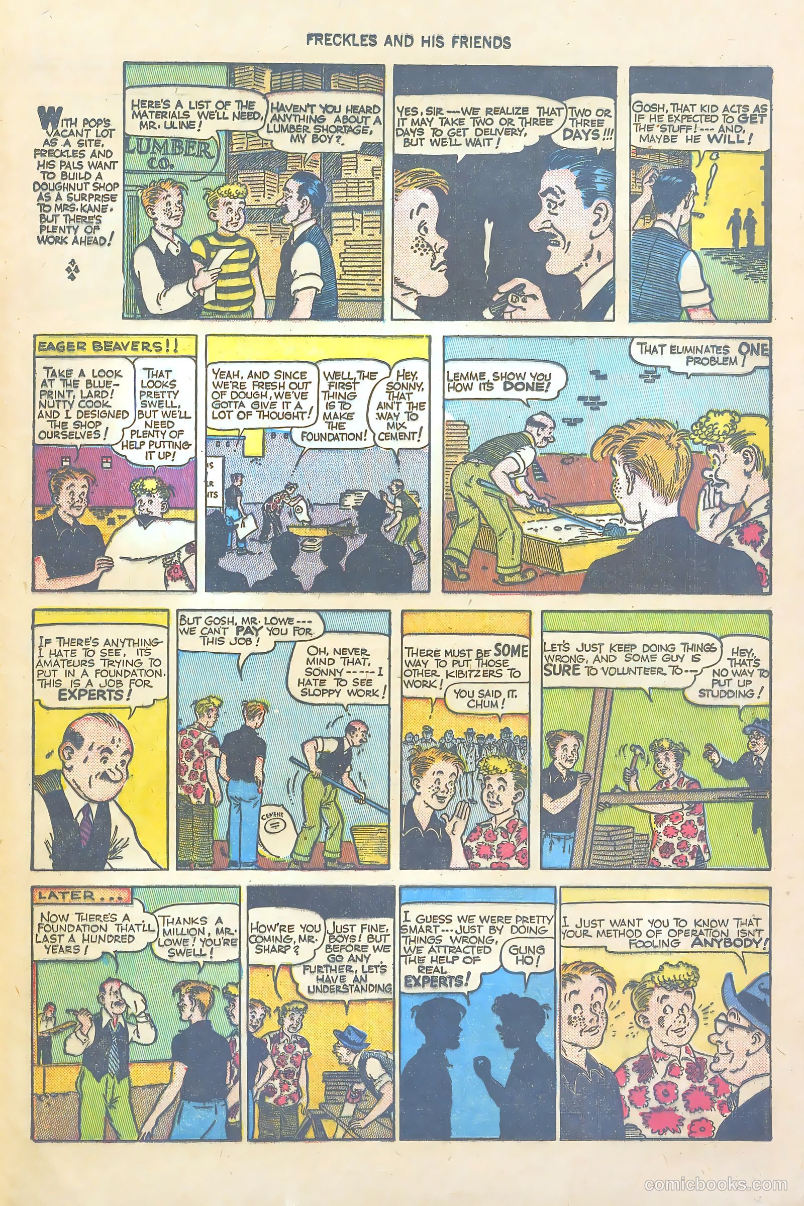 Freckles and His Friends #12 (1949) — page 25 of 36