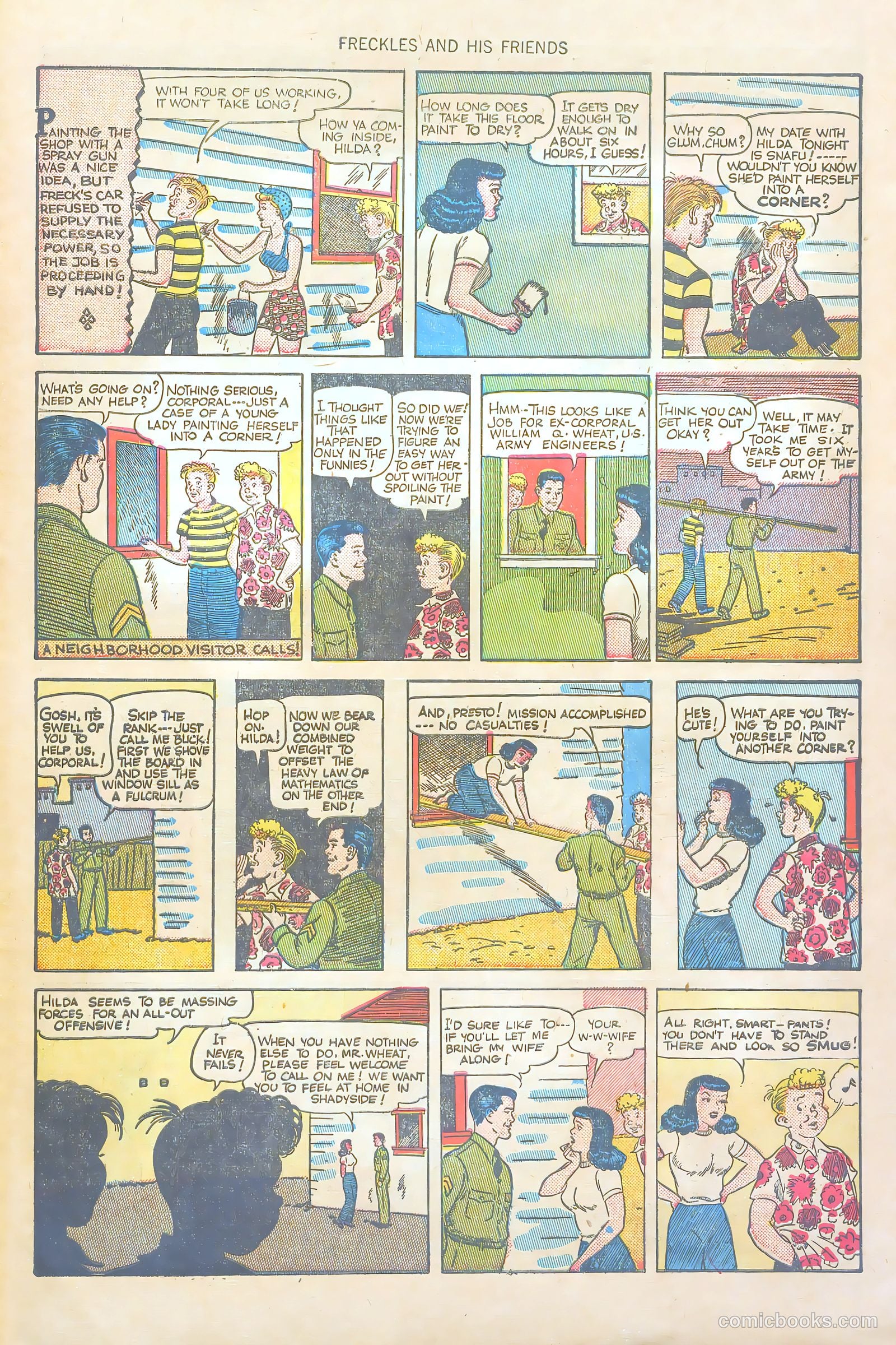 Freckles and His Friends #12 (1949) — page 27 of 36