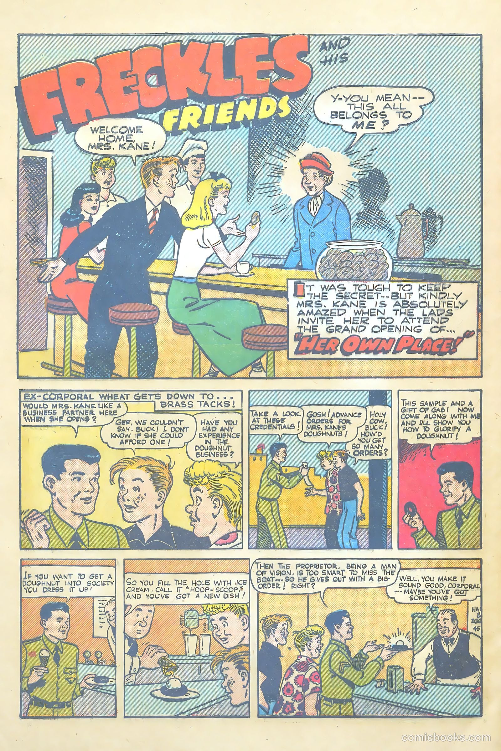 Freckles and His Friends #12 (1949) — page 28 of 36