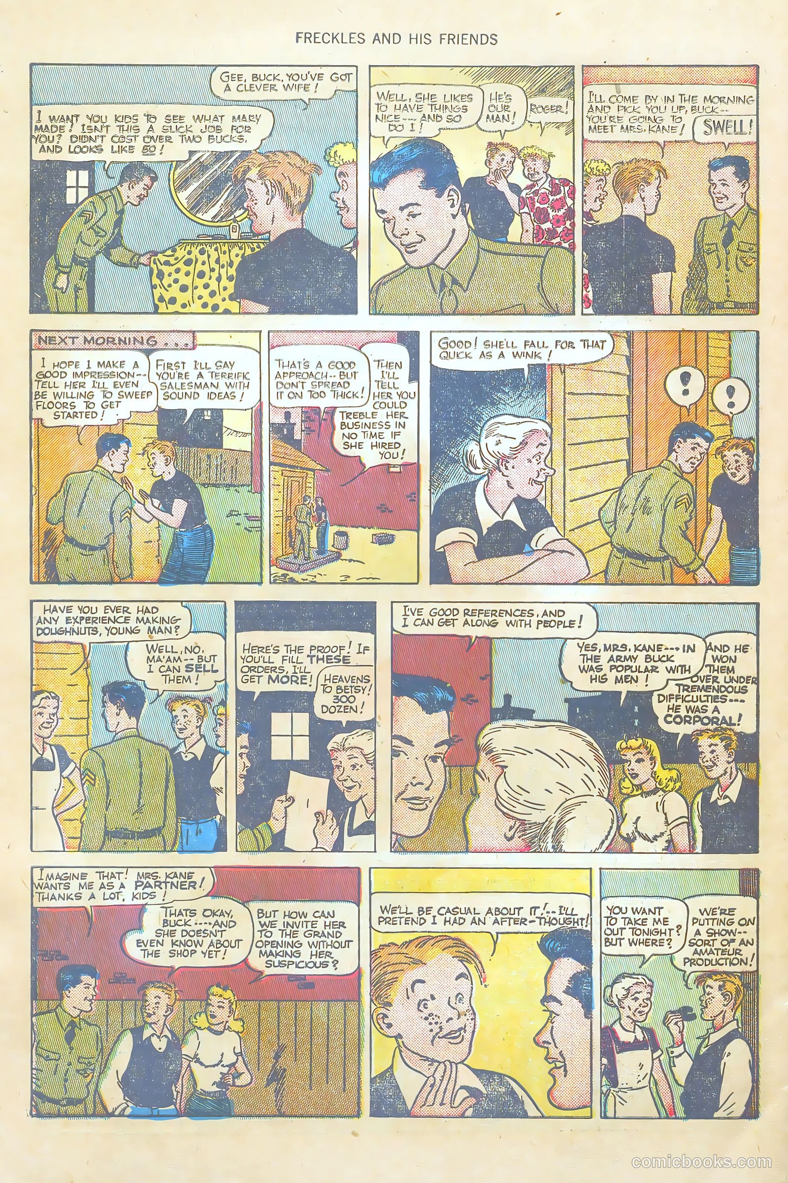Freckles and His Friends #12 (1949) — page 30 of 36