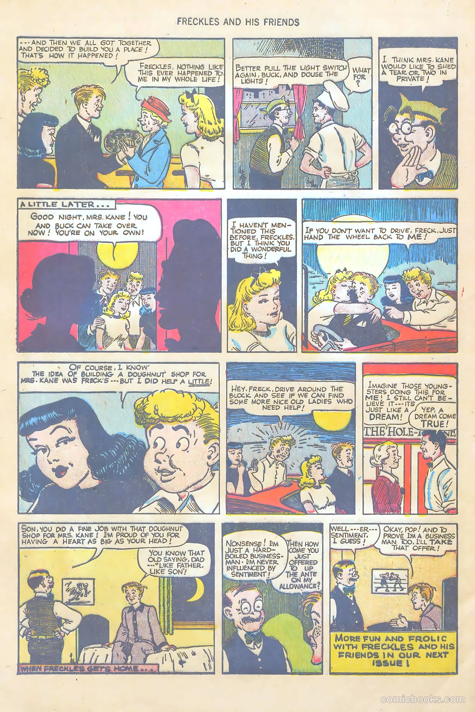 Freckles and His Friends #12 (1949) — page 32 of 36