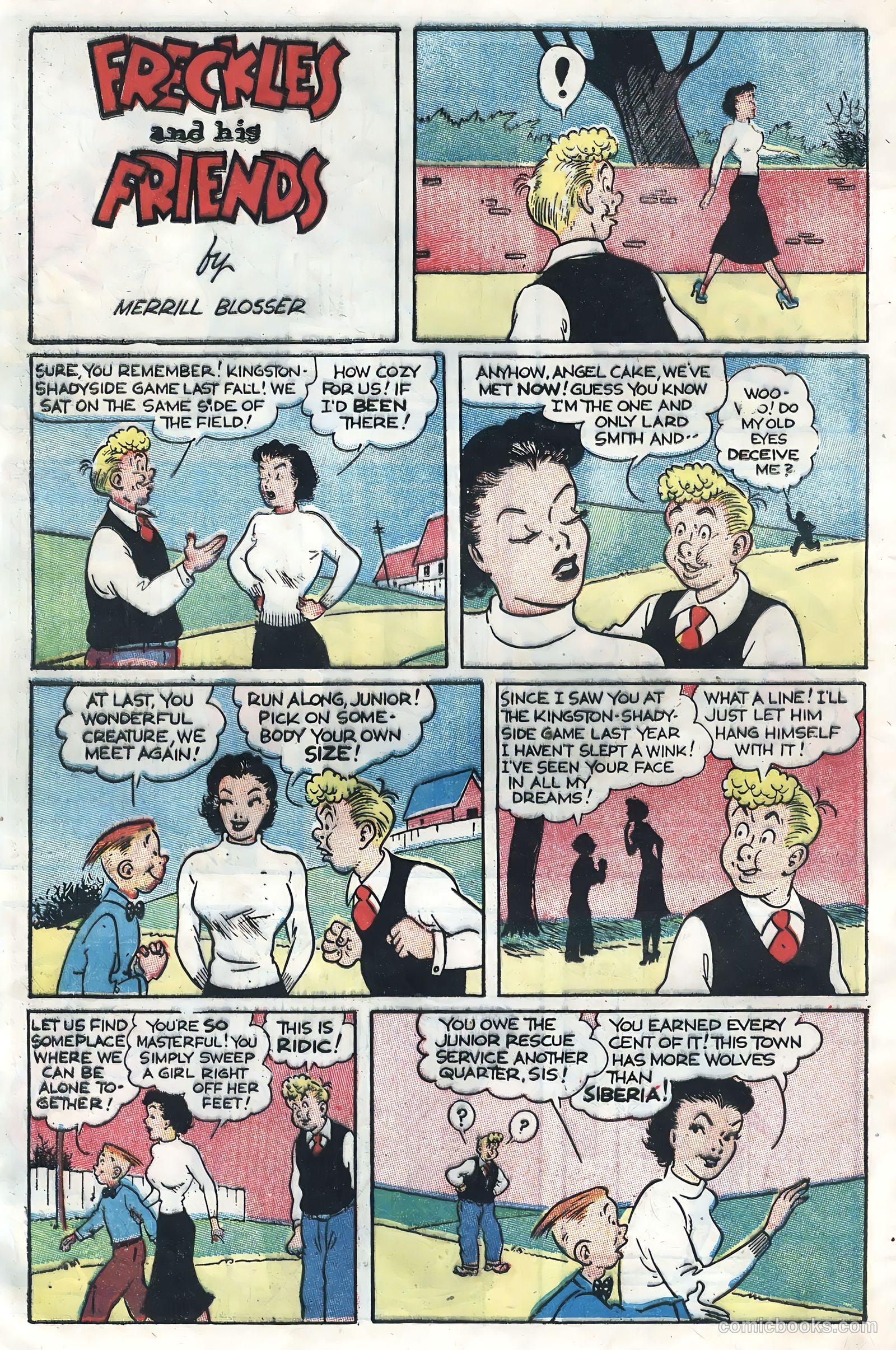 Freckles and His Friends #2 (1956) — page 30 of 36