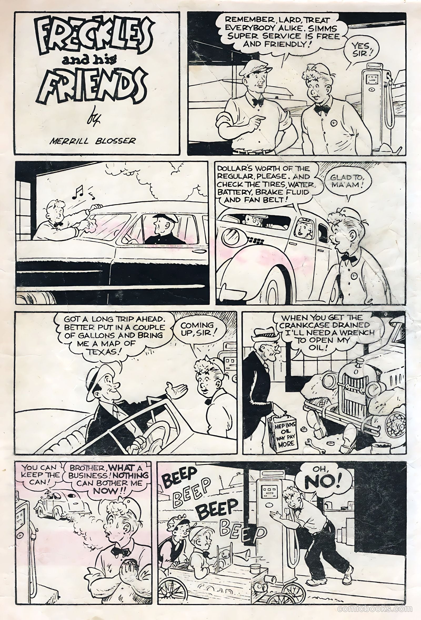 Freckles and His Friends #2 (1956) — page 35 of 36