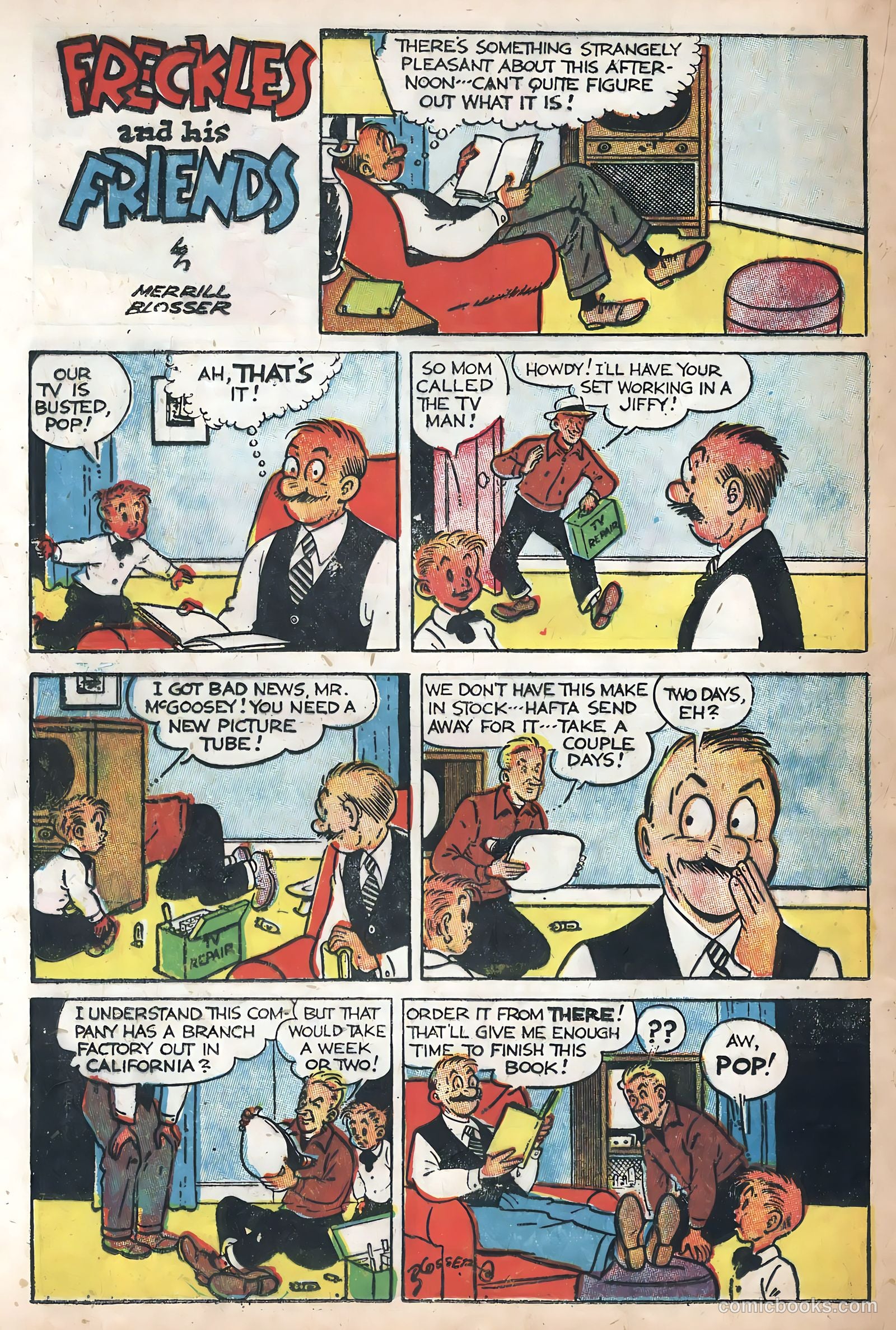 Freckles and His Friends #3 (1956) — page 20 of 36