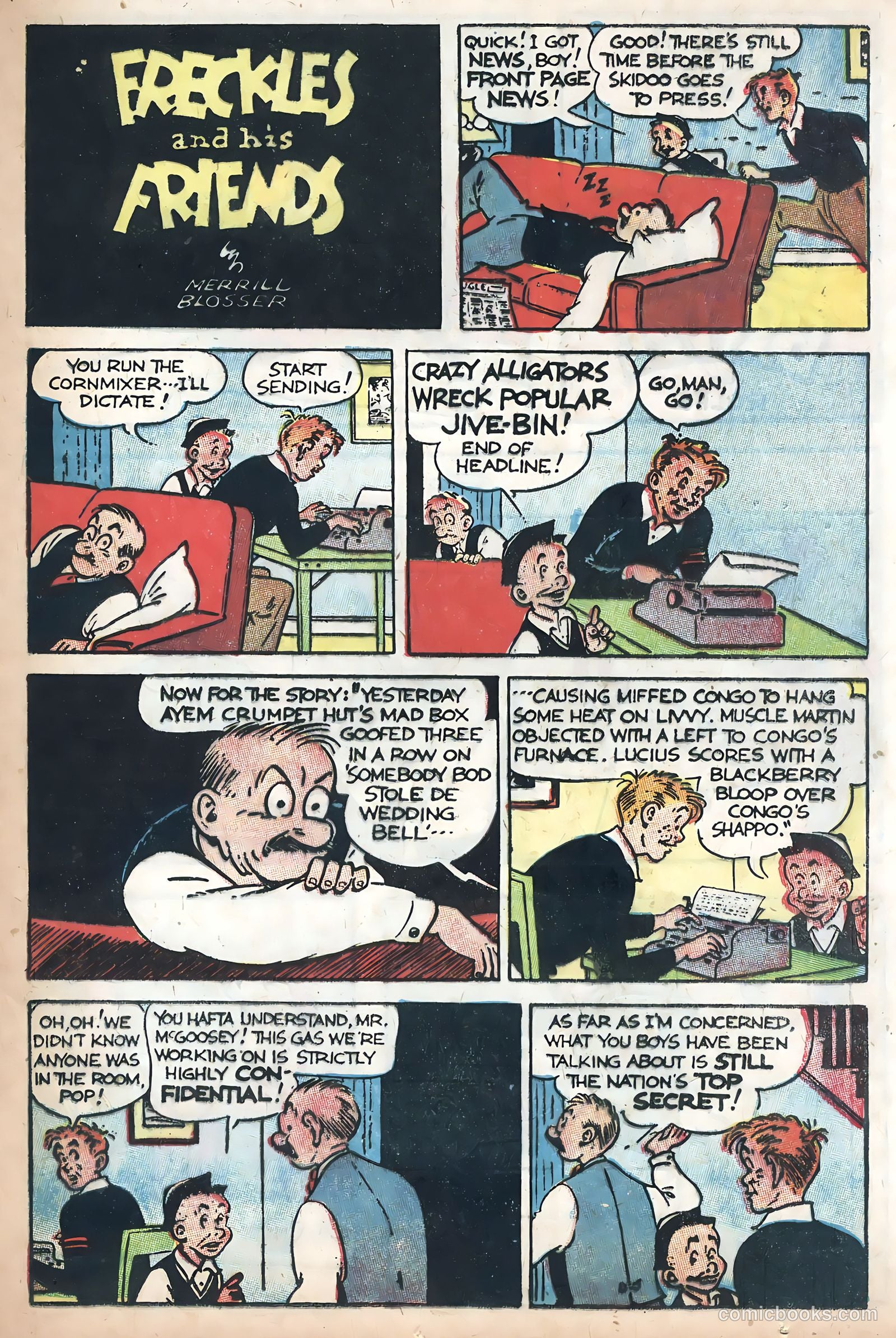 Freckles and His Friends #3 (1956) — page 23 of 36