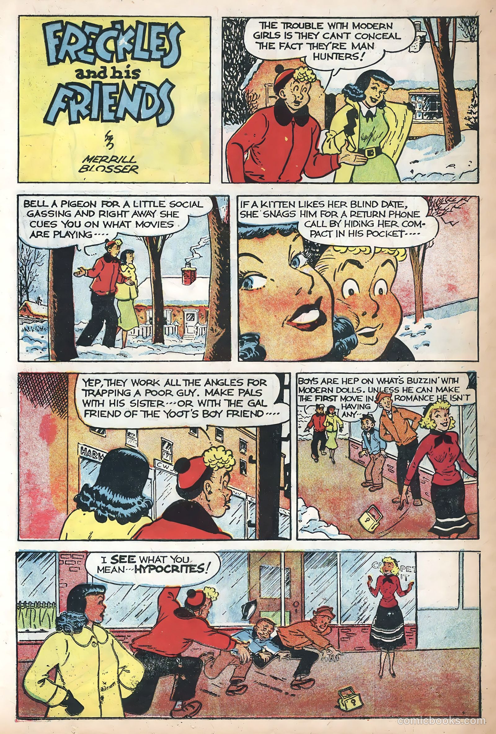 Freckles and His Friends #3 (1956) — page 26 of 36