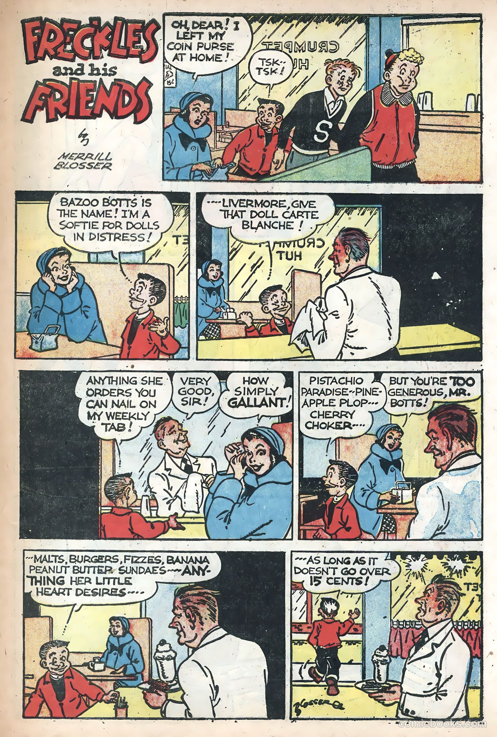 Freckles and His Friends #3 (1956) — page 29 of 36