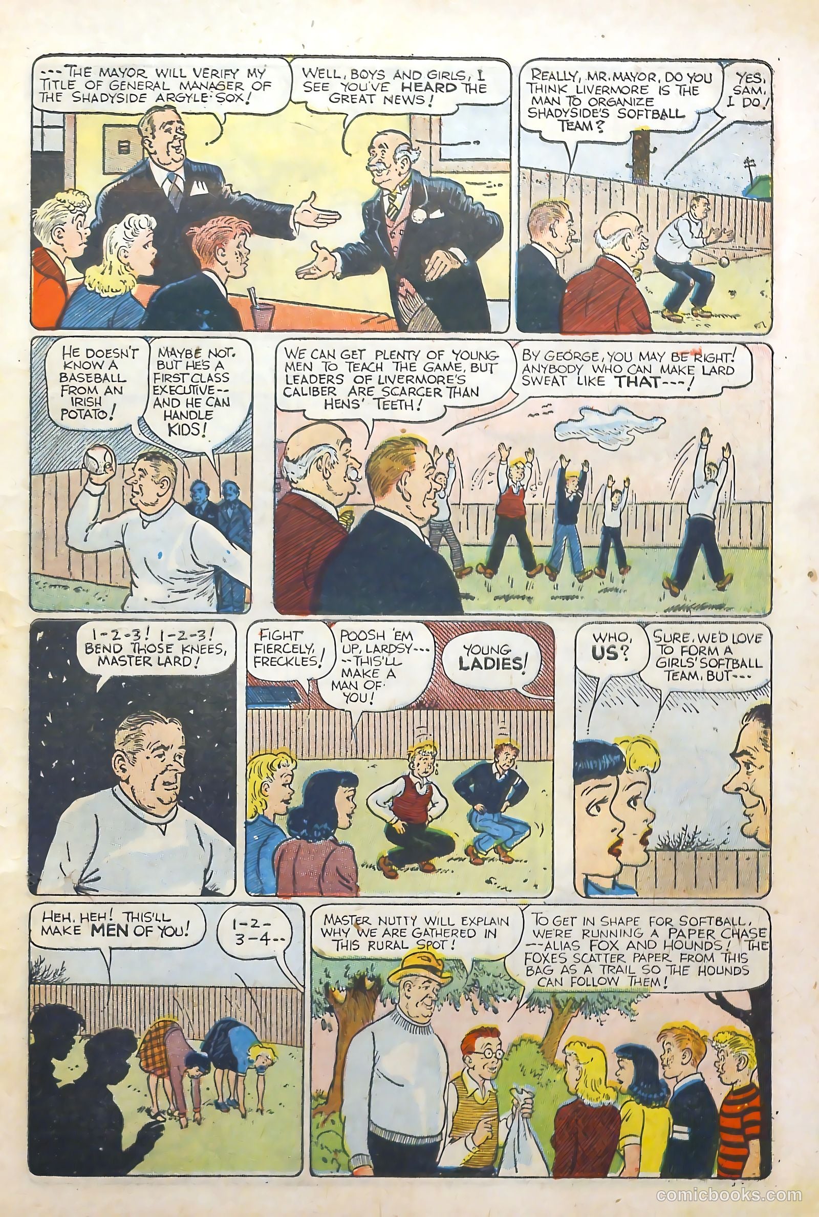 Freckles and His Friends #4 (1956) — page 5 of 36
