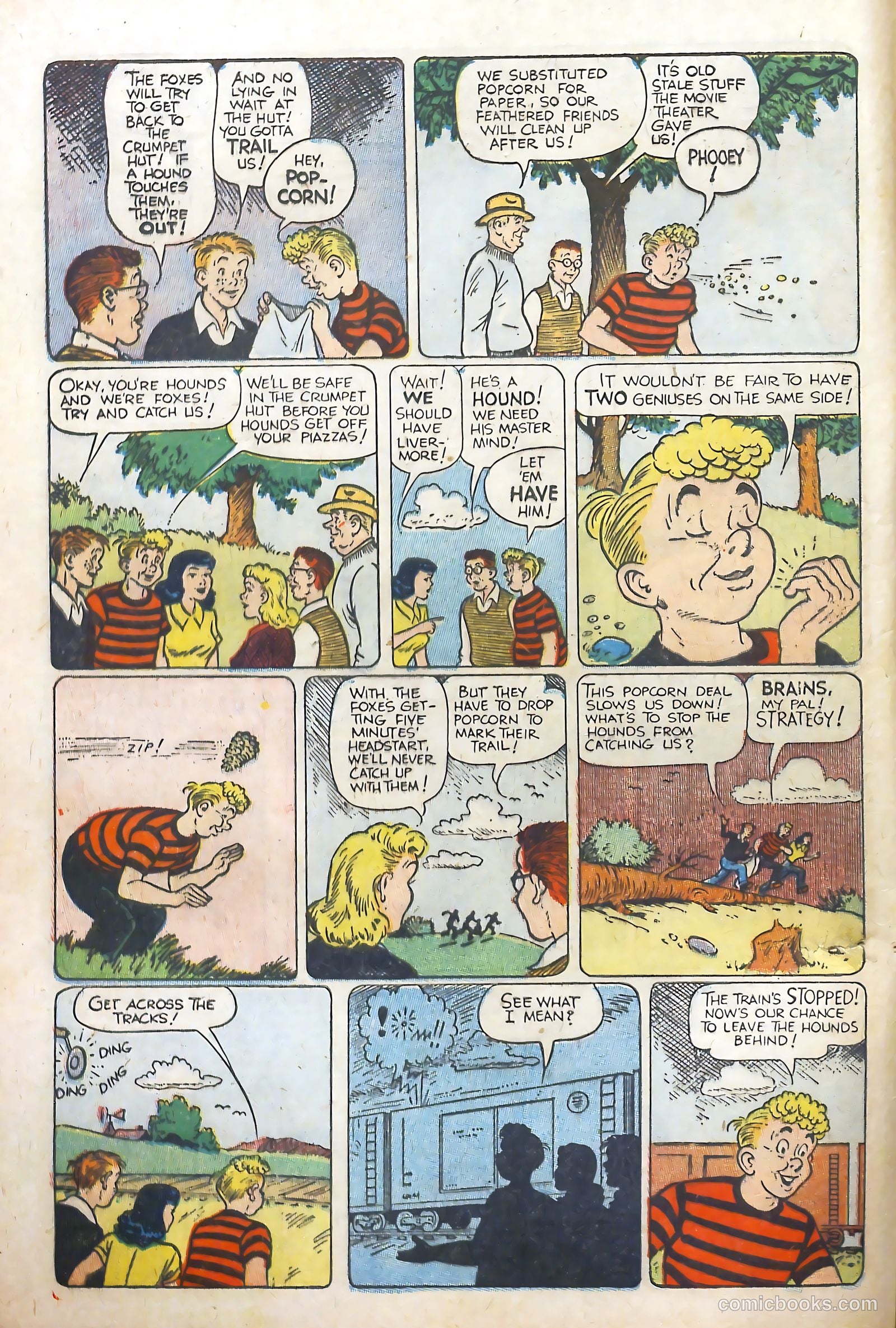Freckles and His Friends #4 (1956) — page 6 of 36