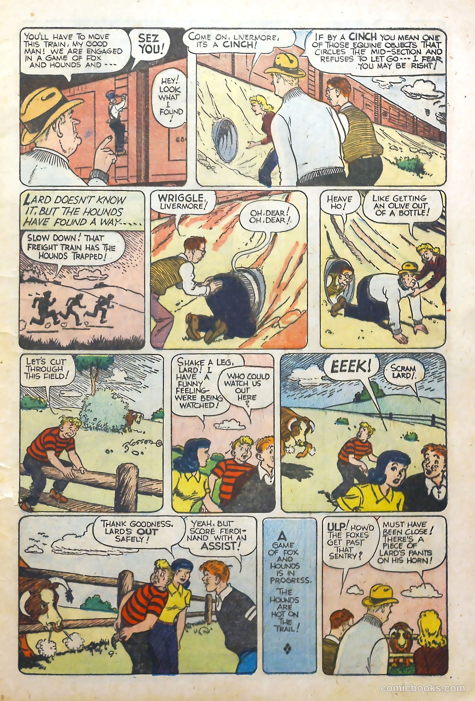 Freckles and His Friends #4 (1956) — page 7 of 36