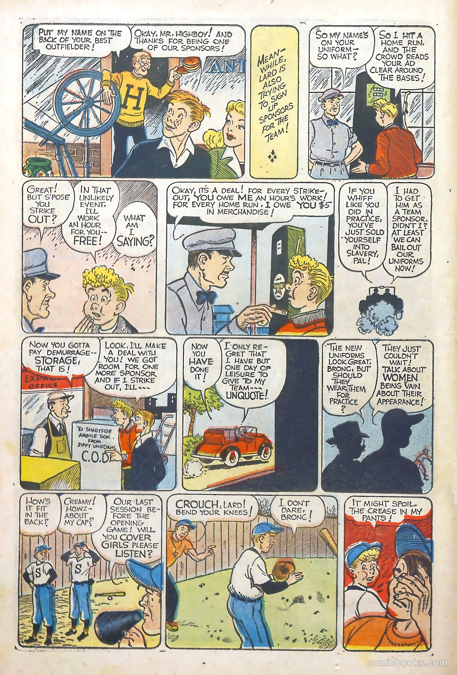 Freckles and His Friends #4 (1956) — page 16 of 36