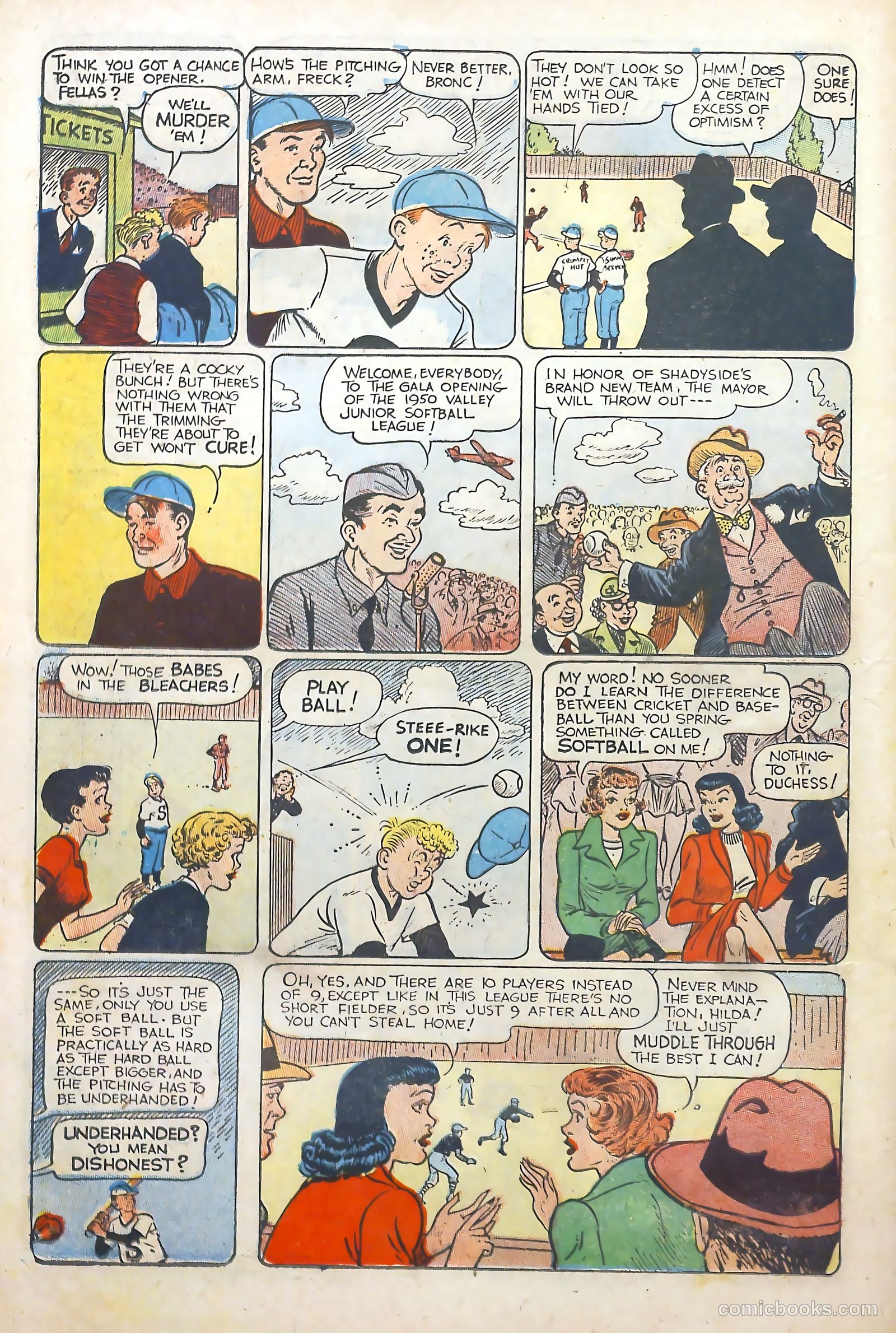 Freckles and His Friends #4 (1956) — page 18 of 36