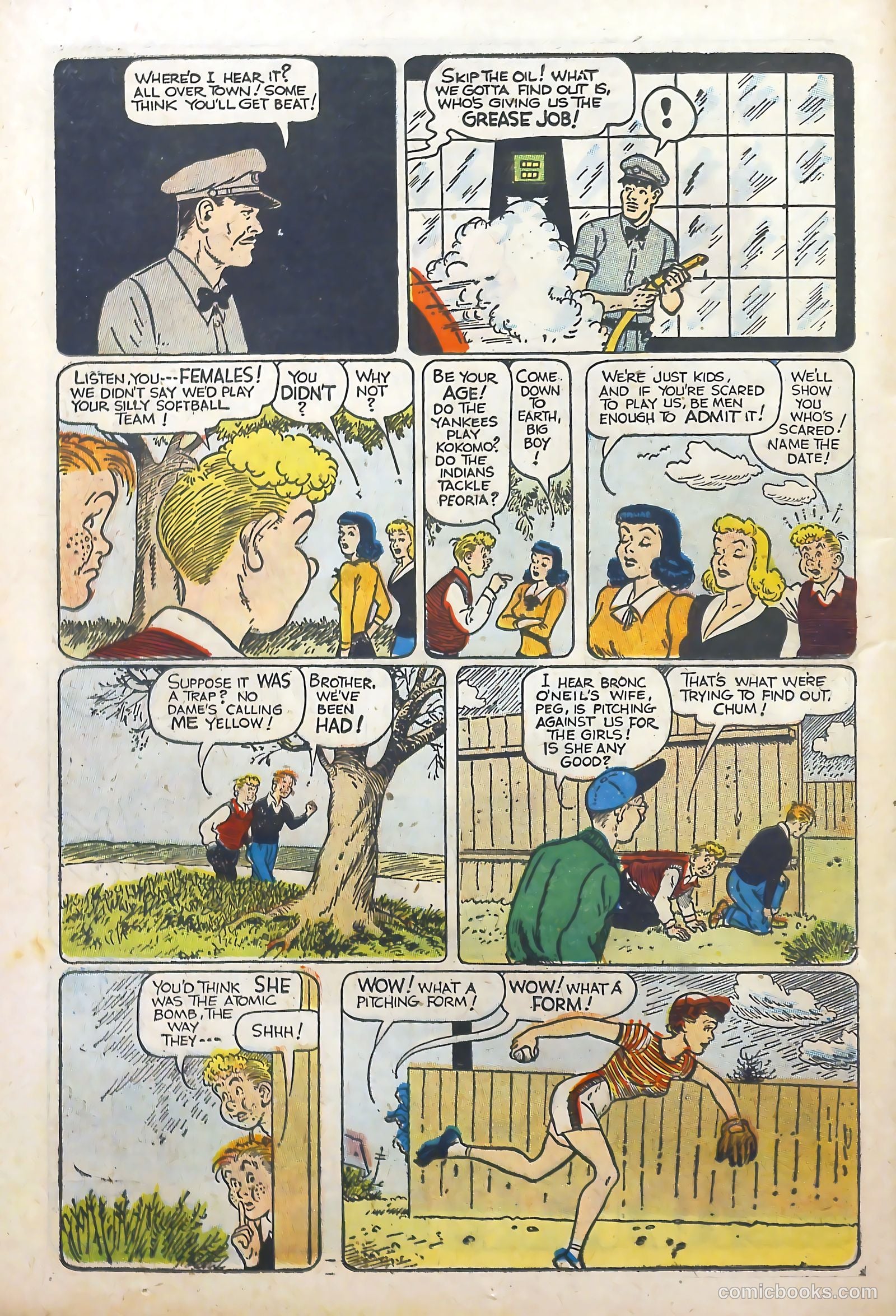Freckles and His Friends #4 (1956) — page 24 of 36
