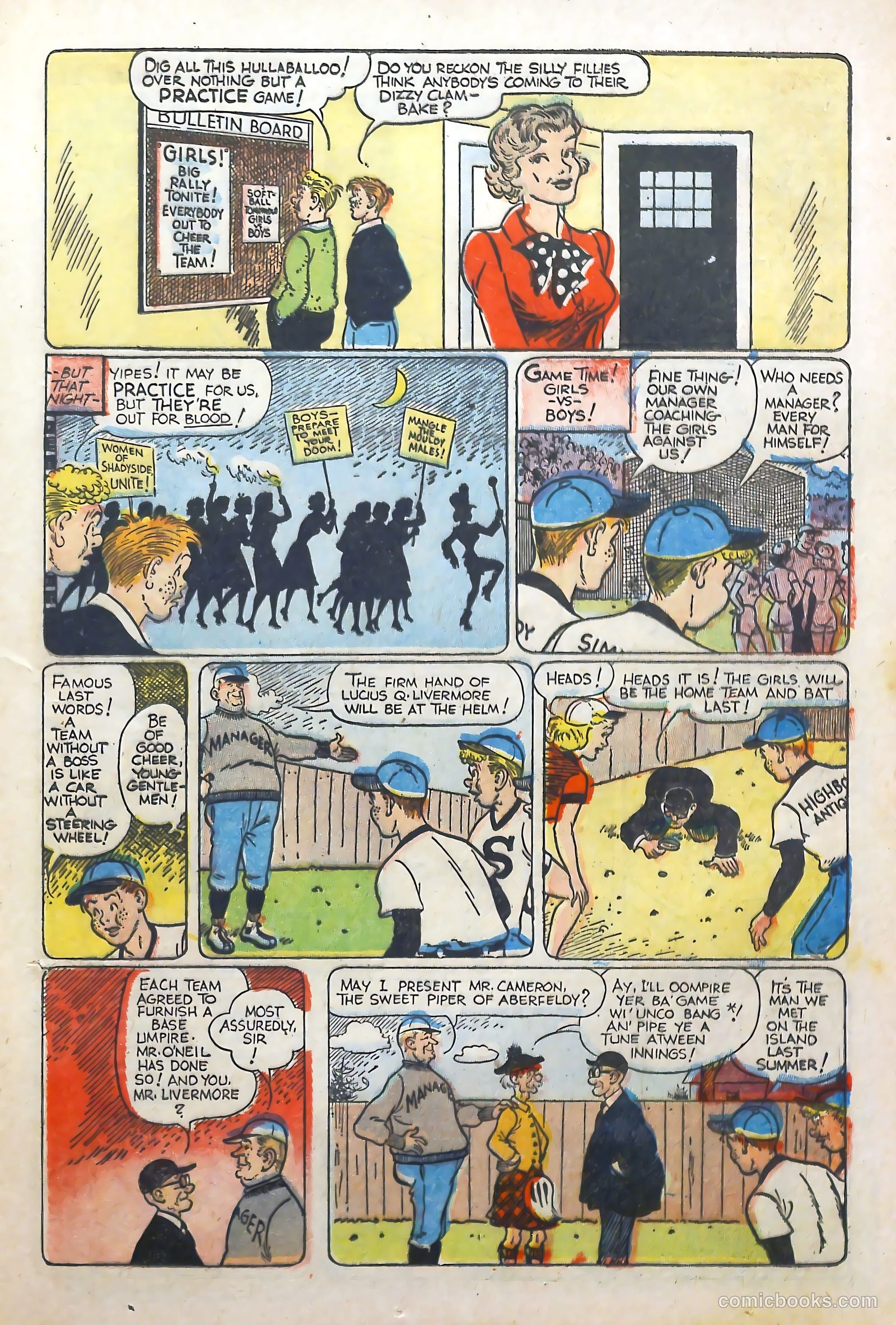 Freckles and His Friends #4 (1956) — page 25 of 36