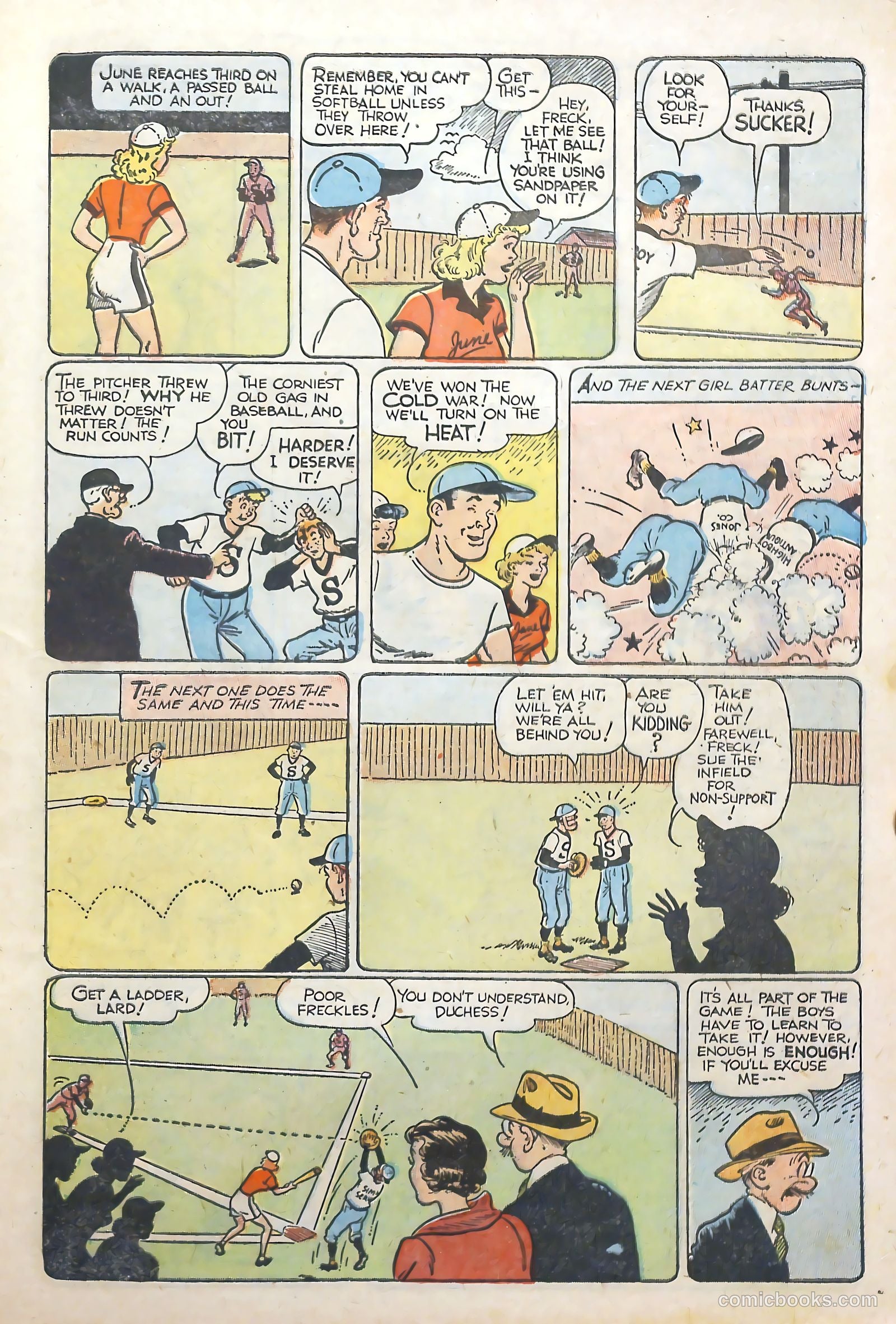 Freckles and His Friends #4 (1956) — page 27 of 36